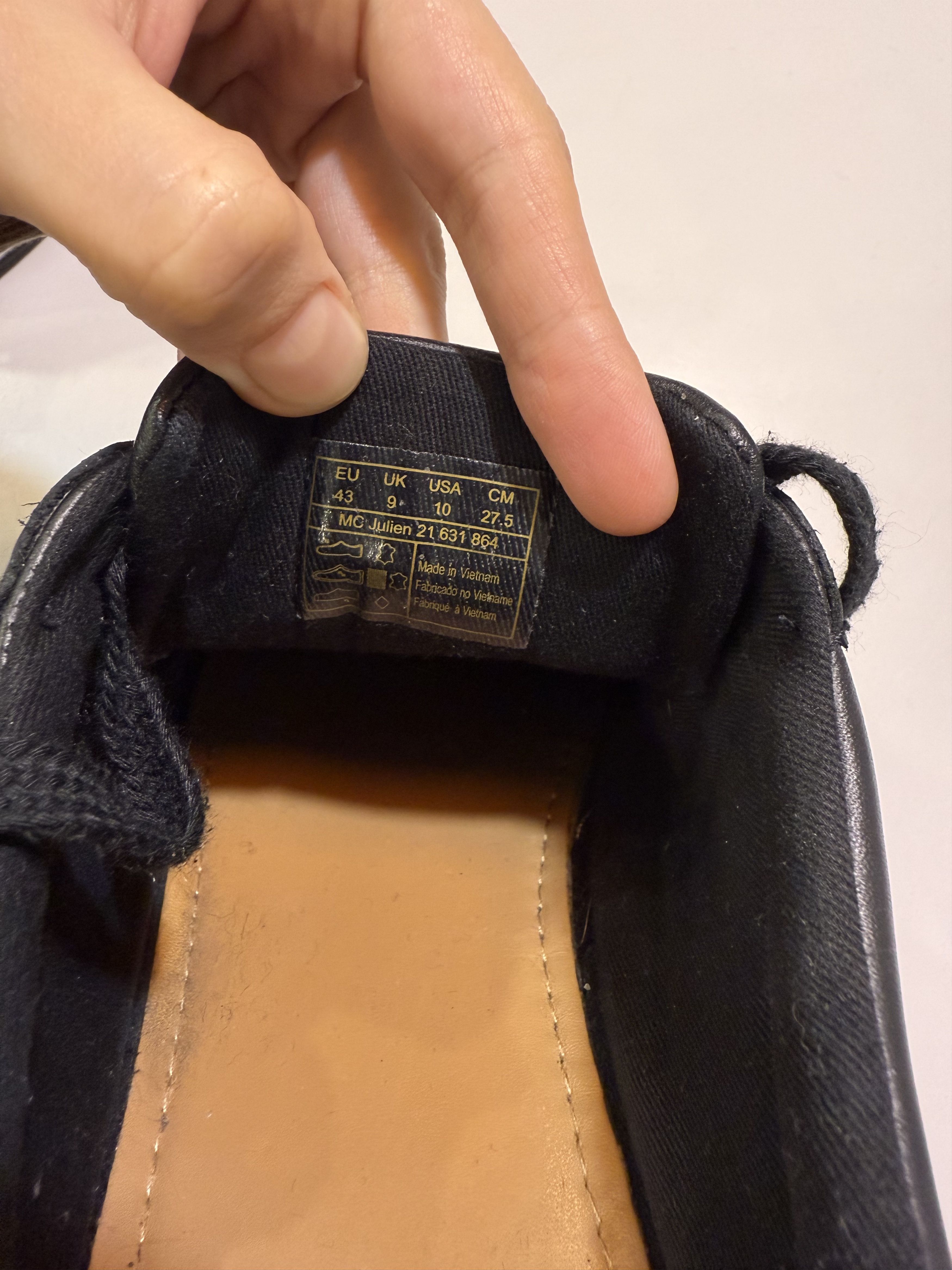 Men's Gant Leather Low Top Sneakers EU43