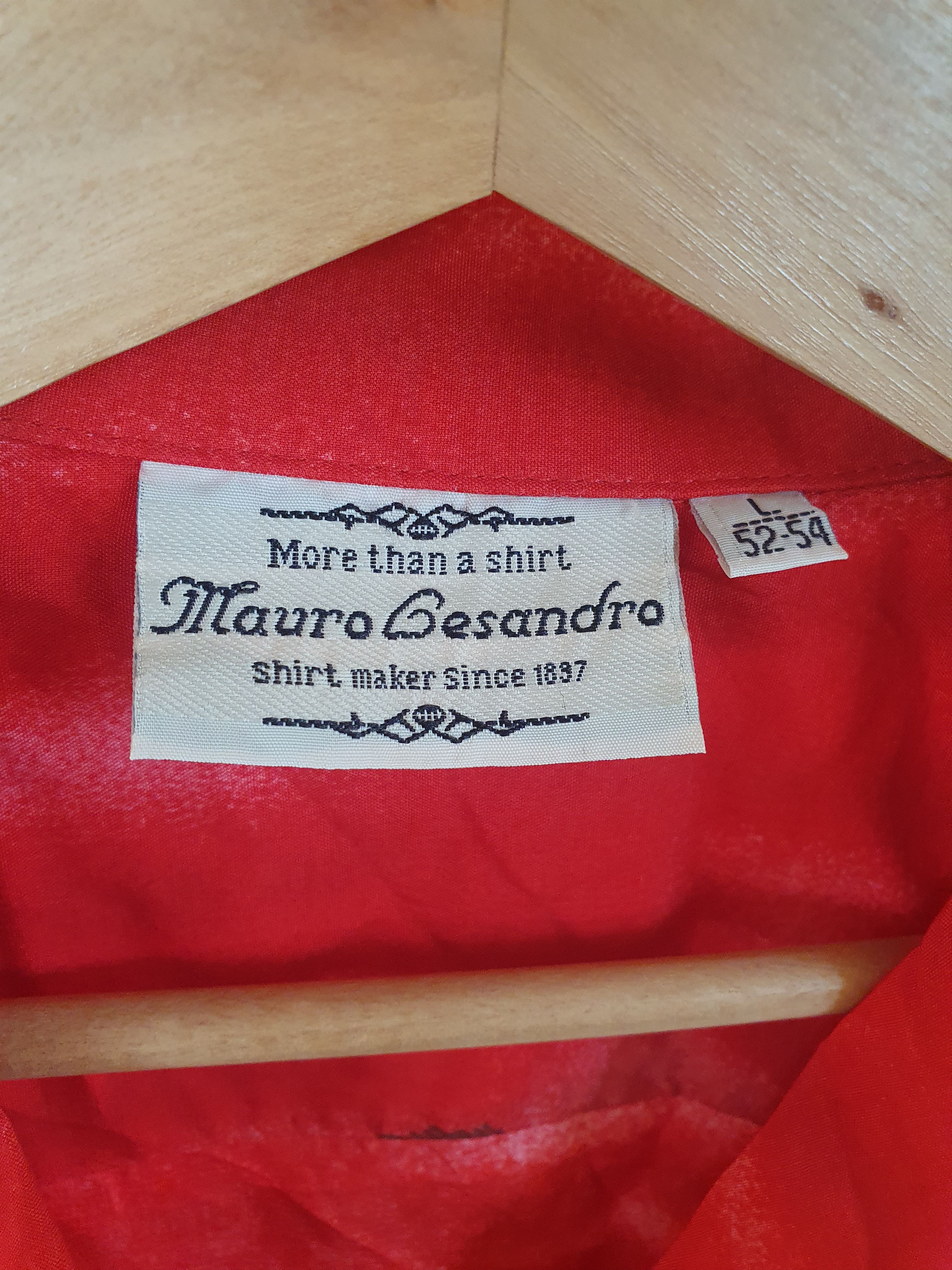 Vintage Mauro Lesandro Vintage Hawaiian Tropical Shirt sz L Size US L / EU 52-54 / 3 - 2 Thumbnail