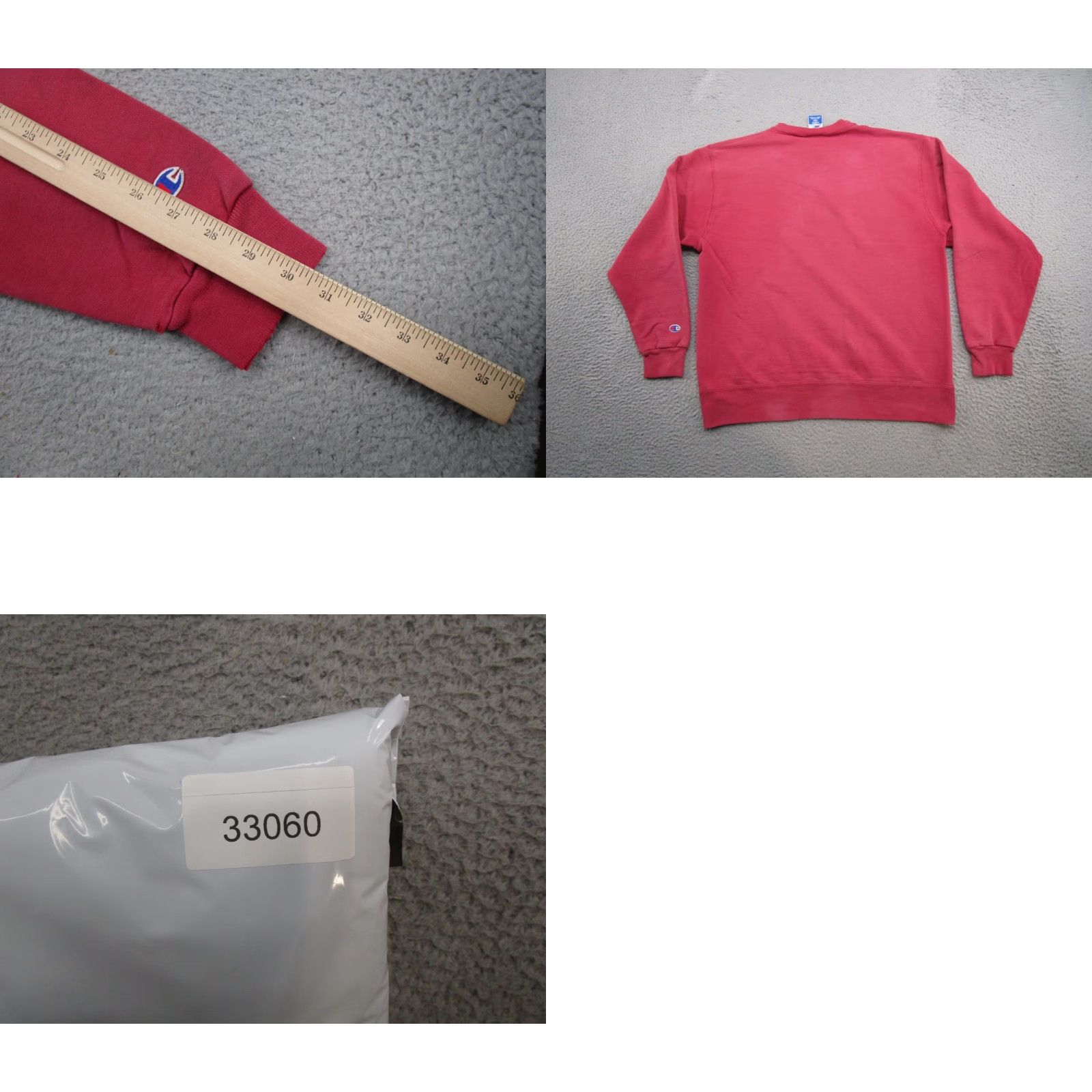 Champion VINTAGE Champion Script Logo Sweatshirt Size L Men Red 90s Sports Pullover Crew Neck All Seasons Gym & Training Myriad Keywords Size US L / EU 52-54 / 3 - 9 Thumbnail