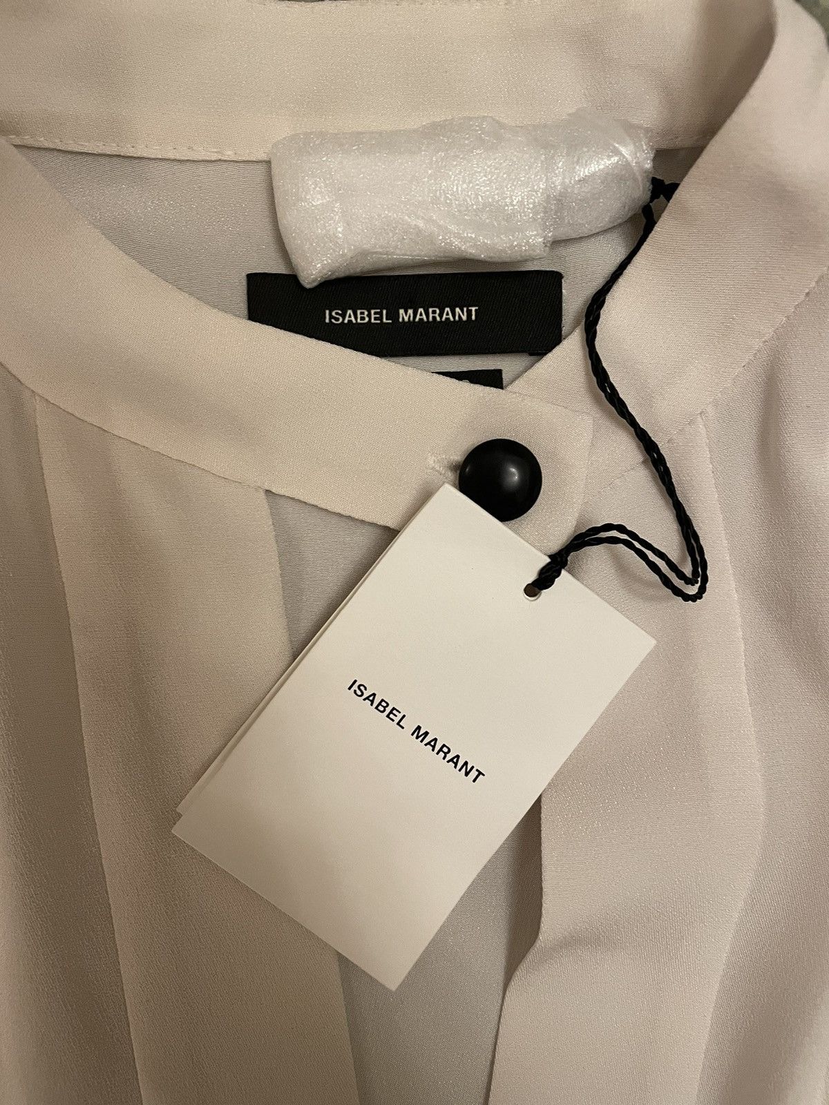 Isabel Marant silk white dress by Isabel Marant Size M / US 6-8 / IT 42-44 - 4 Thumbnail