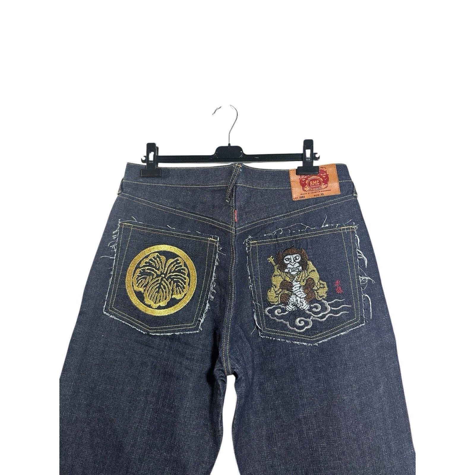 Red Monkey Vintage Red Monkey Company RMC Jeans Denim Baggy 90’s 2000’s Size US 38 / EU 54 - 4 Thumbnail