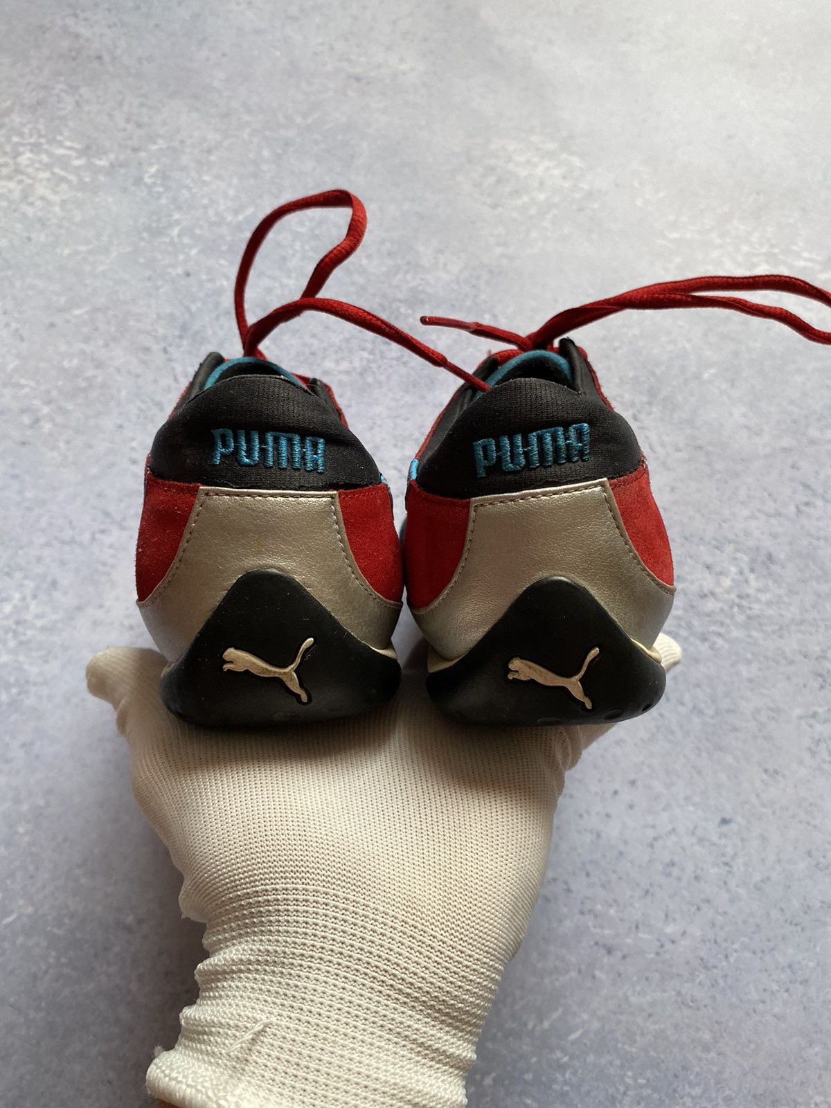 Puma Vintage Puma Racing Shoes UK 10.5 US 11.5 EUR 45 Size US 11.5 / EU 44-45 - 6 Thumbnail
