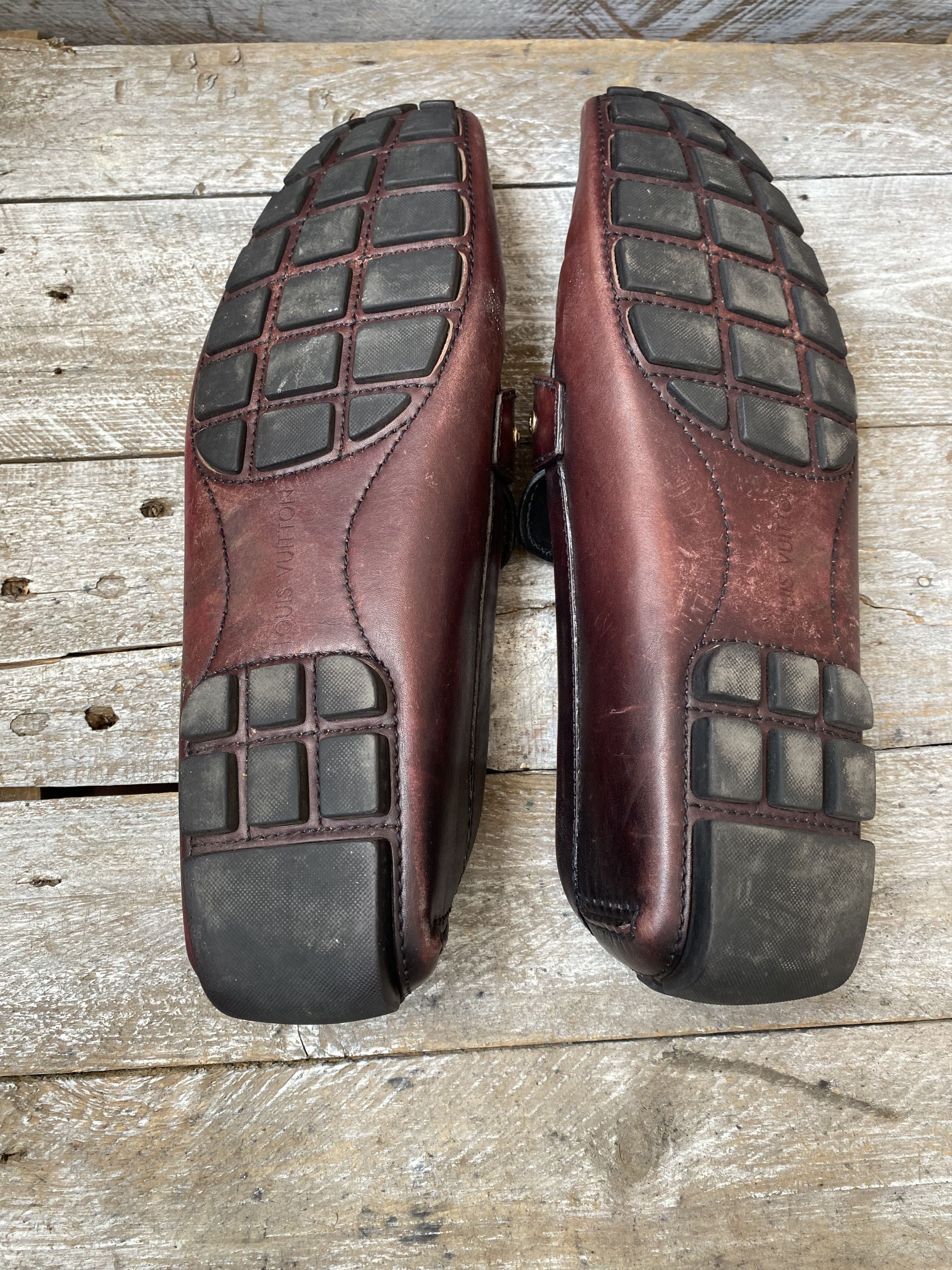 Louis Vuitton Louis vuitton montecarlo logo horsebit loafer slip on uk11.5 Size US 11.5 / EU 44-45 - 13 Thumbnail