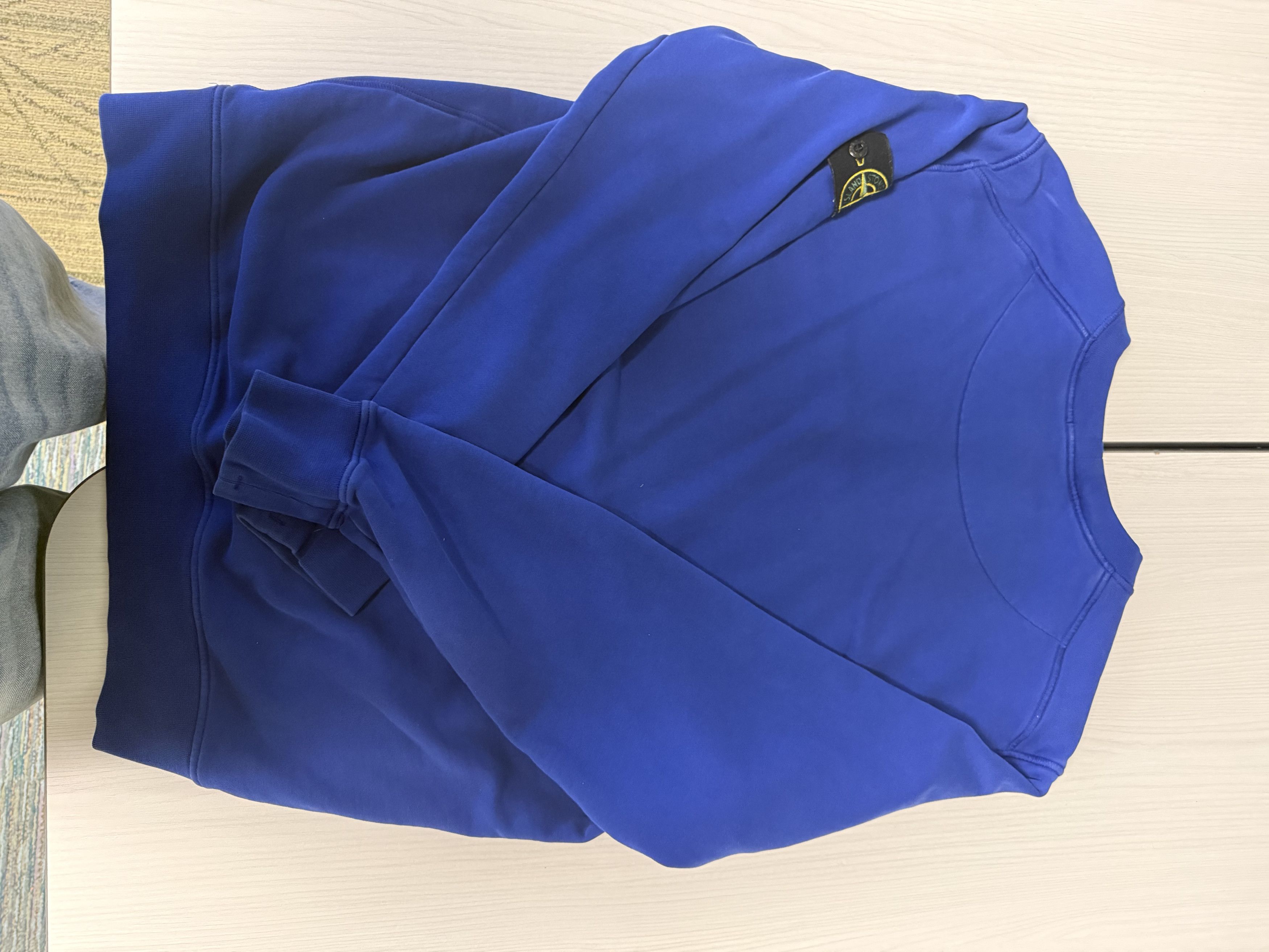 Stone Island Stone Island Crewneck Sweatshirt - Royal Blue Size US L / EU 52-54 / 3 - 5 Thumbnail