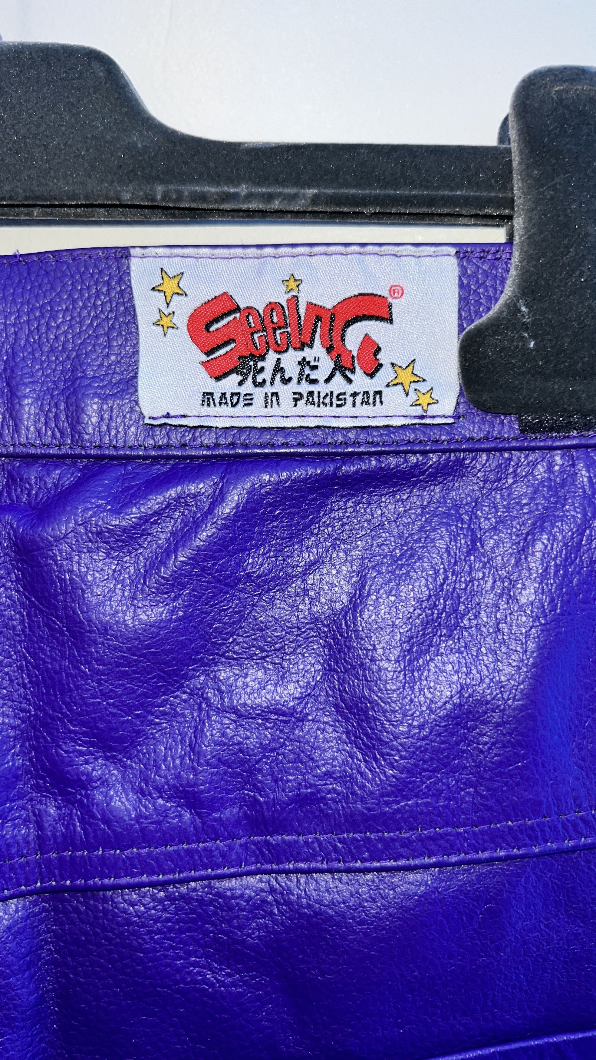 seeingDEADpeople seeingDEADpeople 100% LEATHER PANTS Size US 33 - 6 Thumbnail