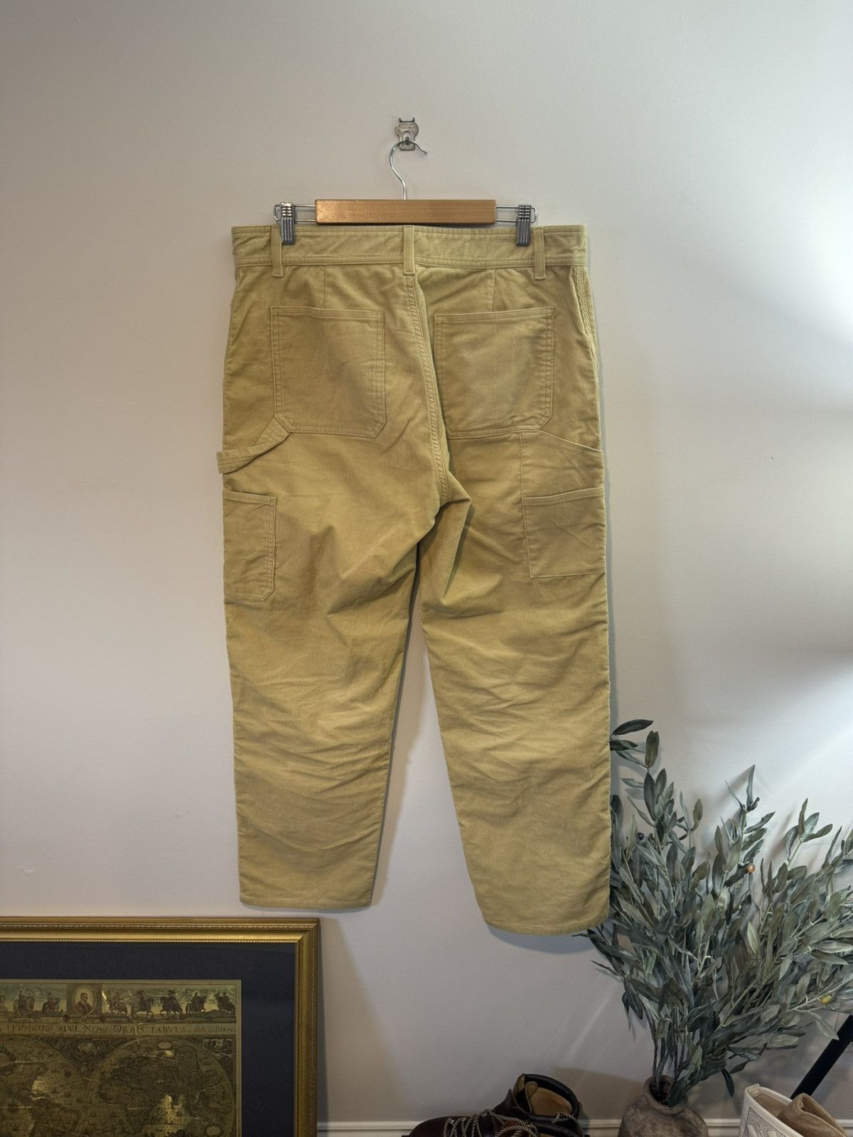 Aime Leon Dore Aime Leon Dore Carpenter Pants in Cream Micro Cord Sz Large Size US 35 - 4 Thumbnail