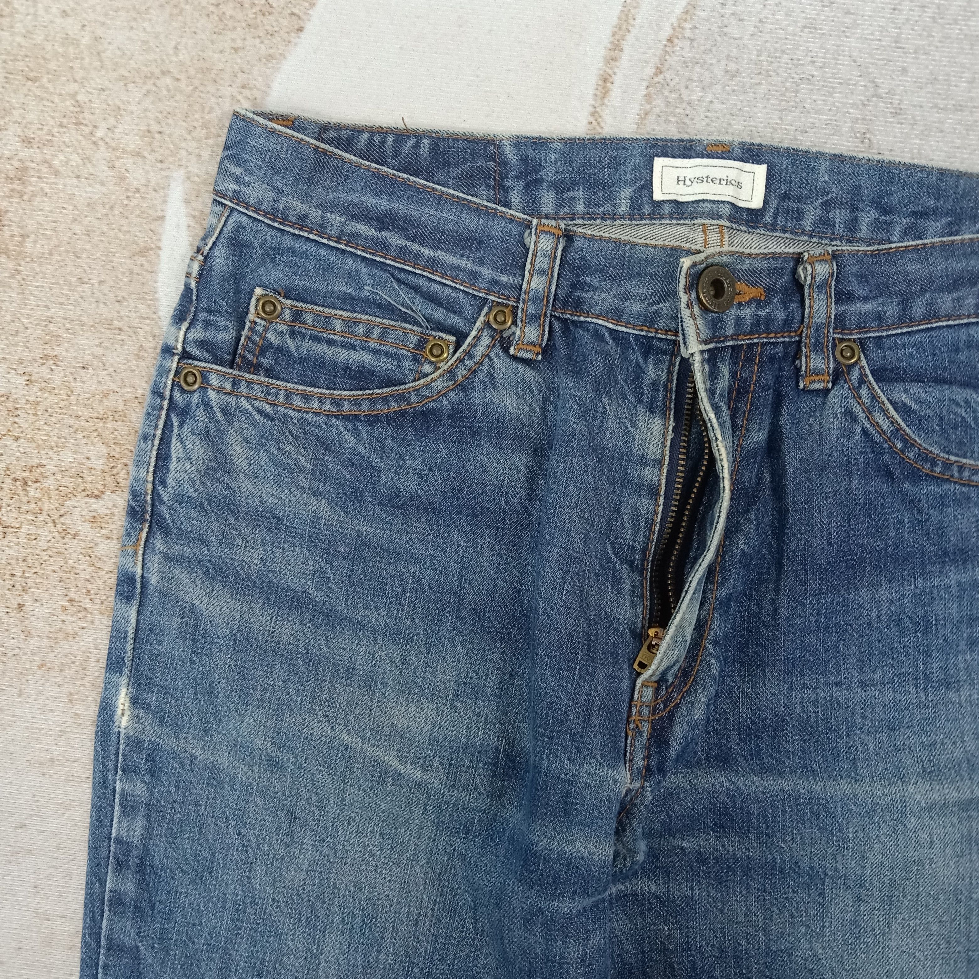 Hysteric Glamour Hysteric Glamour Bootcut Denim Jeans C265N8 Size US 29 - 6 Thumbnail