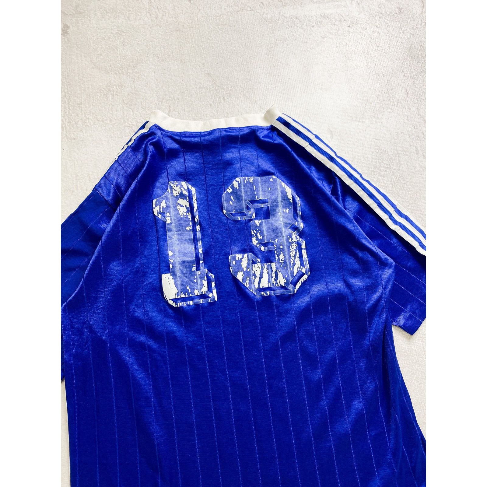 Adidas Vintage 90s Adidas Blue Regular Jersey - Men's XL Size US XL / EU 56 / 4 - 4 Thumbnail
