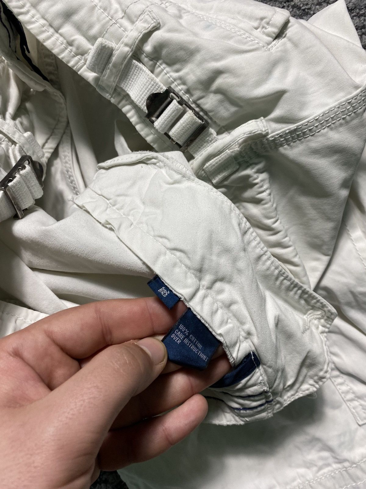 Polo Ralph Lauren Vintage Polo Ralph Lauren USA Olympic cargo shorts USA Size US 36 / EU 52 - 12 Thumbnail