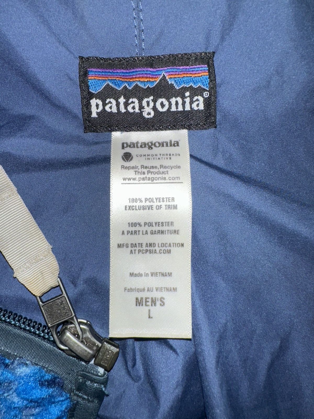 Patagonia PATAGONIA Retro X Deep Pile Aztec Tribal Fleece Zip Jacket Size US L / EU 52-54 / 3 - 5 Thumbnail