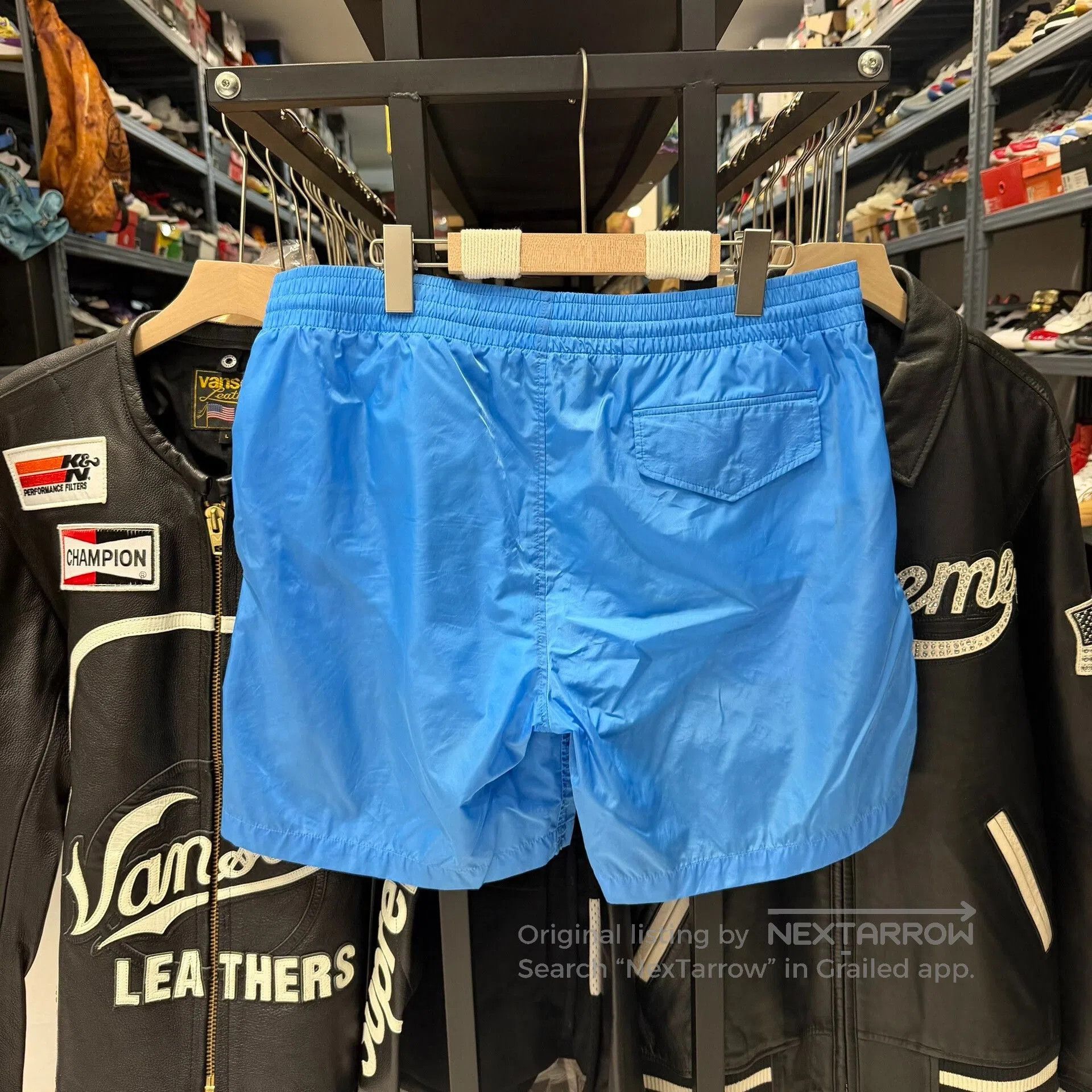 Louis Vuitton LV Blue Casual Nylon Shorts. Size US 26 / EU 42 - 6 Thumbnail