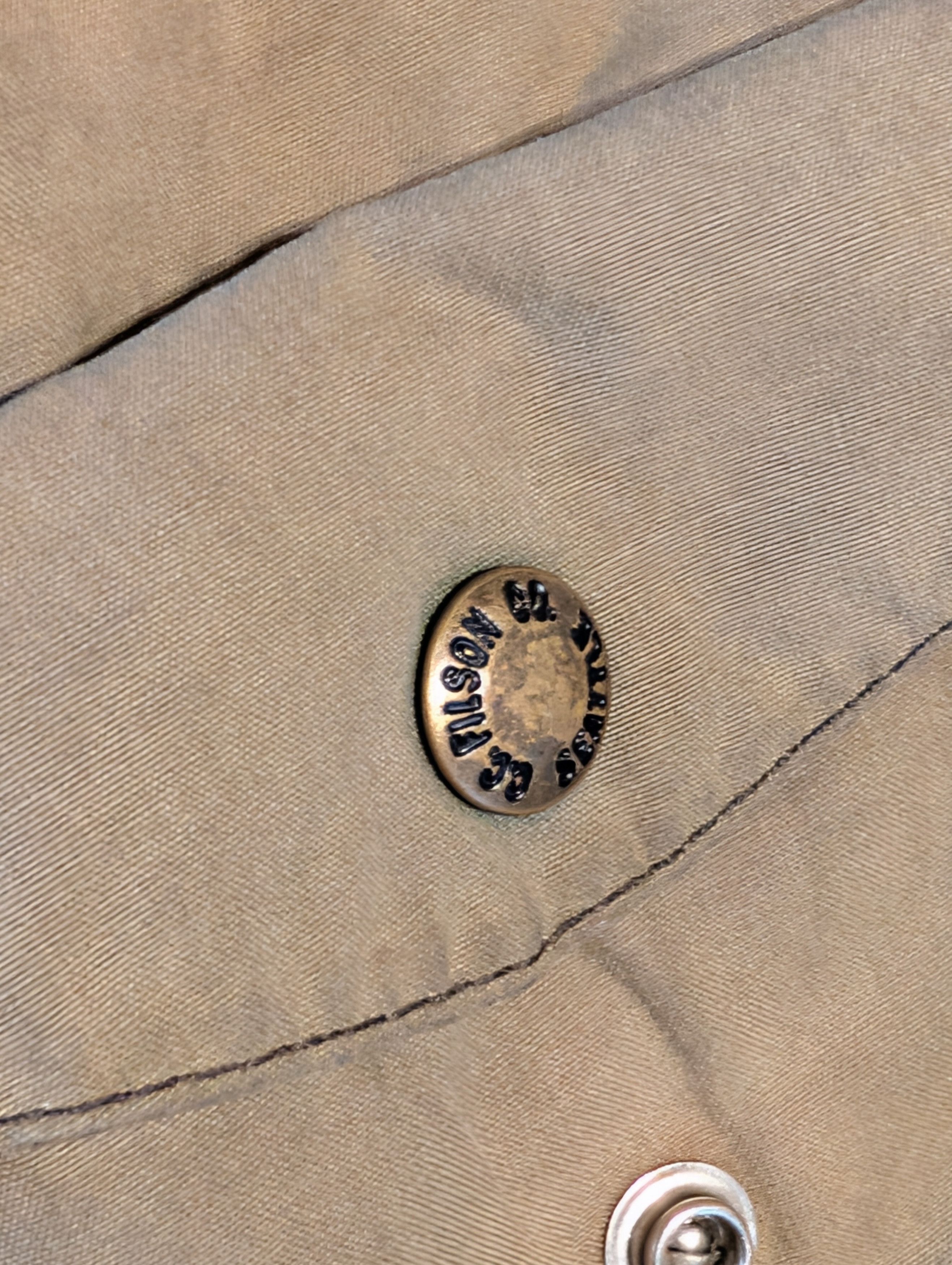 Filson Vintage - Made in USA - Filson Cover Cloth Mile Marker Coat ...