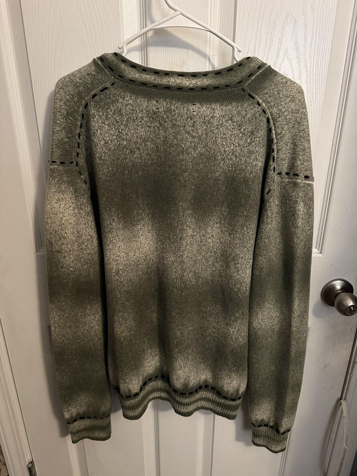 Amiri AMIRI PIGMENT SPRAY CARDIGAN MENS Size US L / EU 52-54 / 3 - 13 Thumbnail