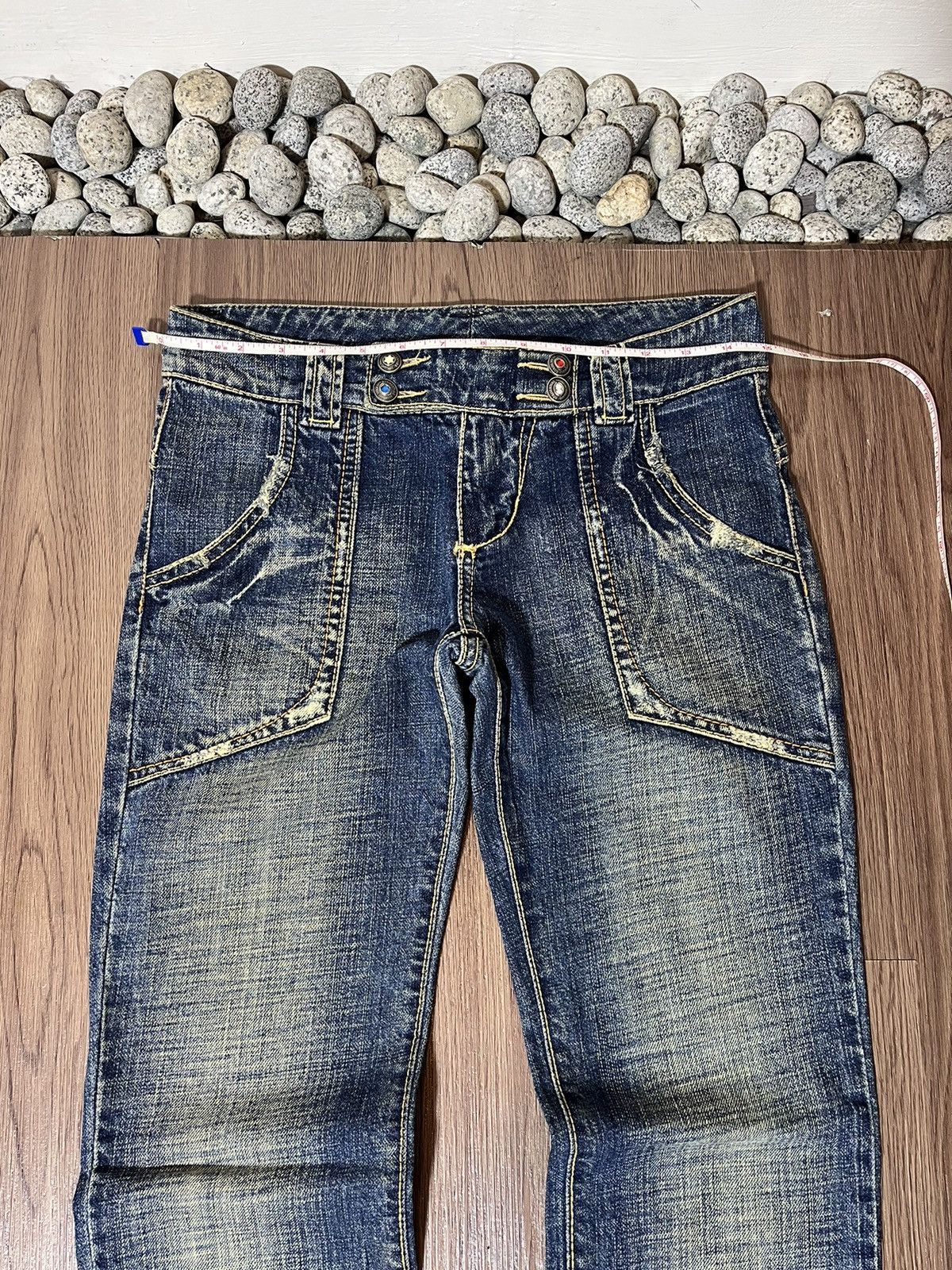 20471120 × If Six Was Nine × Japanese Brand The Bonaventure Vintage fatigue flare mudwash jeans Size US 30 / EU 46 - 13 Thumbnail