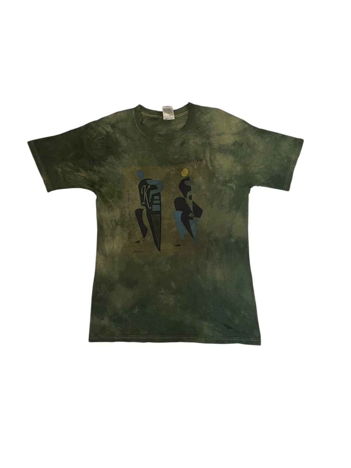 Paloma Picasso 90s PICASSO SEVILLA “BAILE ARTE MUSICA” DEPILANIS TIE DYE Size US M / EU 48-50 / 2 - 1 Thumbnail