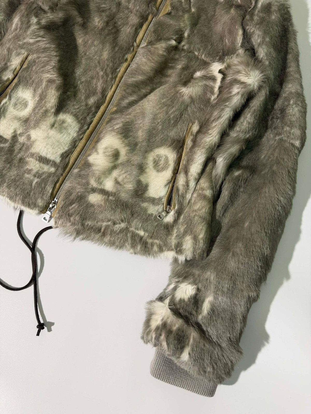 Prada Prada A/W2001 Inuit Dyed Goat Fur Zip Hoodie Size M / US 6-8 / IT 42-44 - 6 Thumbnail
