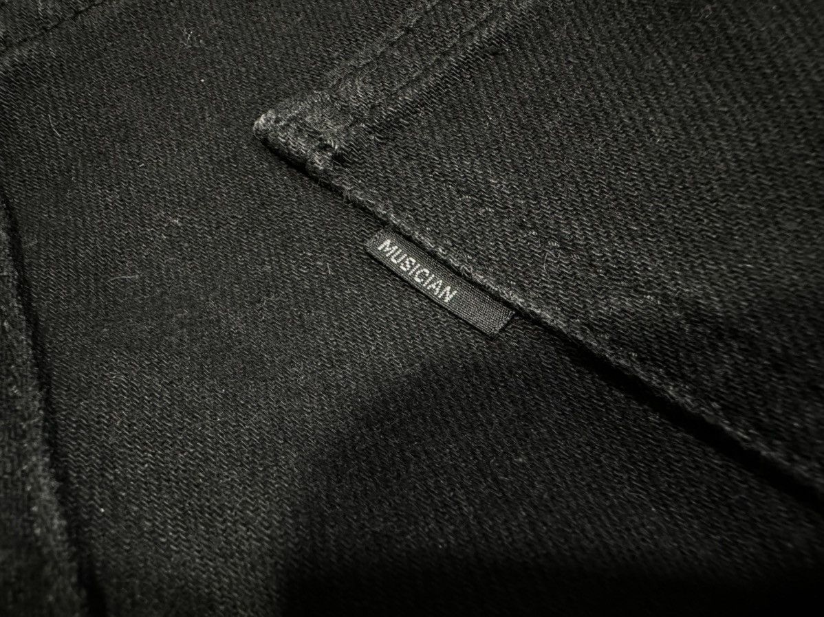 Japanese Brand × Lad Musician 🔥Y2K Archived Lad Musician Wrap Bondage Denim Black Size US 28 / EU 44 - 13 Thumbnail