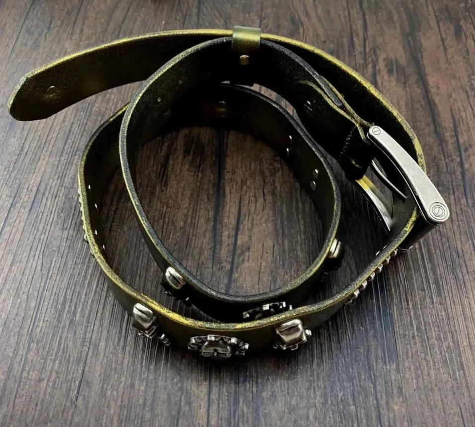 Japanese Brand Punk rock studded belt Size ONE SIZE - 2 Thumbnail