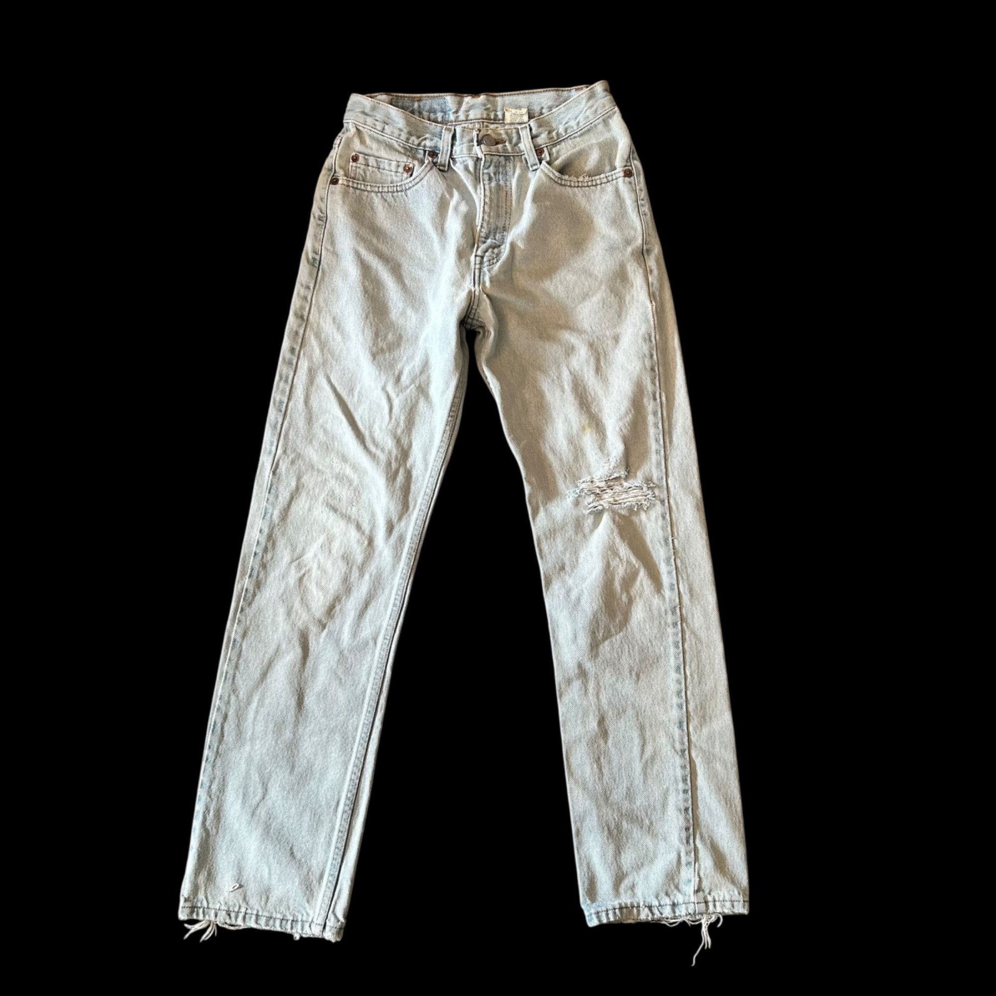 Levi's Vintage Clothing Vintage Levi's 505 Relaxed Fit Straight Leg Light Wash Denim Size US 29 - 8 Thumbnail