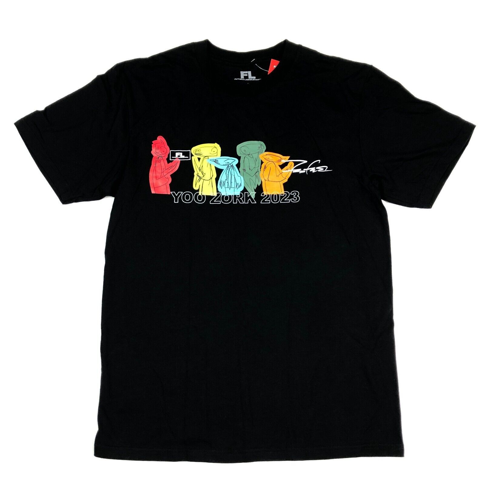 Futura 2023 Futura Labs Yoo Zork Graphic Tee T Shirt Black Size US M / EU 48-50 / 2 - 1 Thumbnail