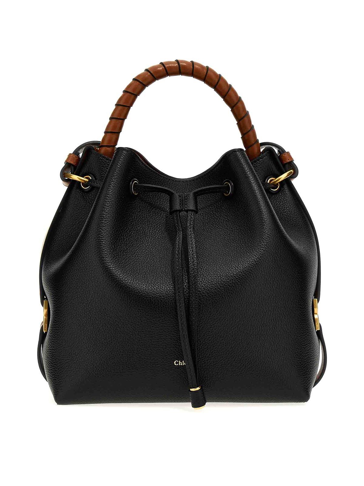 Chloe oc11z0525 Size: OS / Leather Bucket Bag in Black Size ONE SIZE - 2 Thumbnail