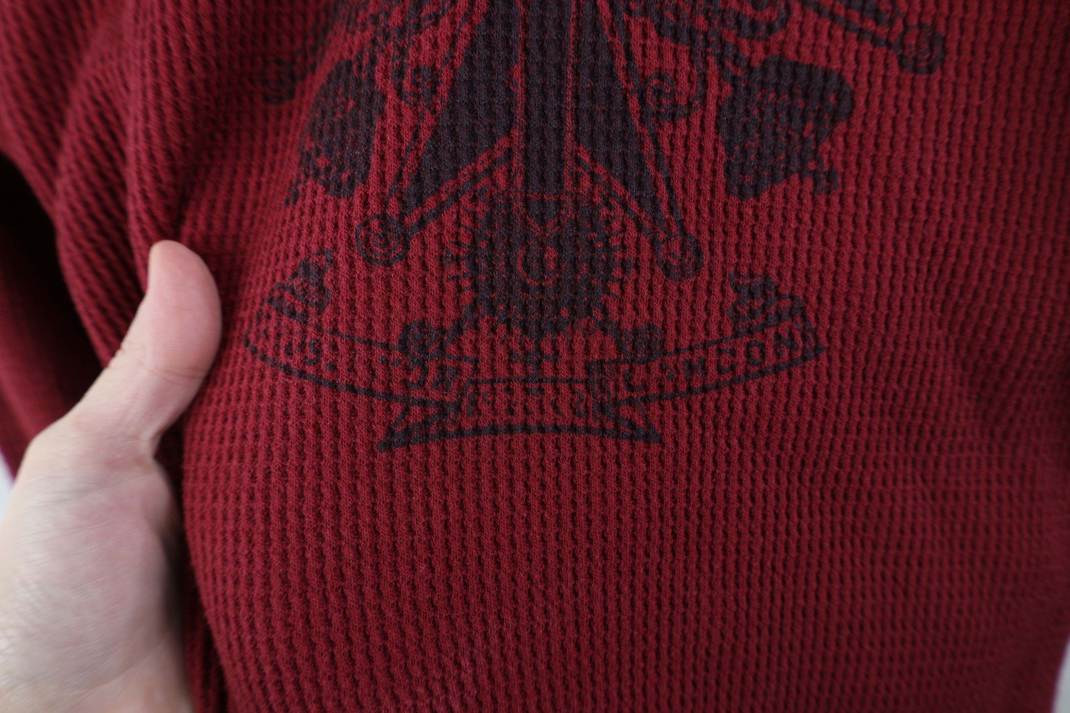 Vintage Vintage 90s Y2K Crown UFC MMA Fighting Thermal Knit T-Shirt Size US M / EU 48-50 / 2 - 5 Thumbnail