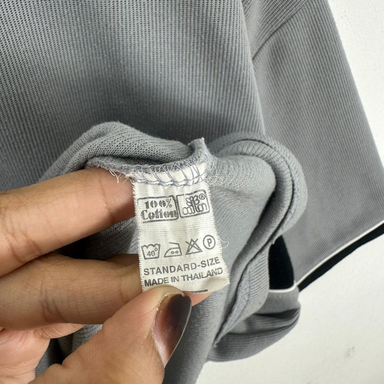 Mercedes-Benz Vintage West McLaren Mercedes F1 Racing Polo Shirt Grey L Size US L / EU 52-54 / 3 - 7 Thumbnail
