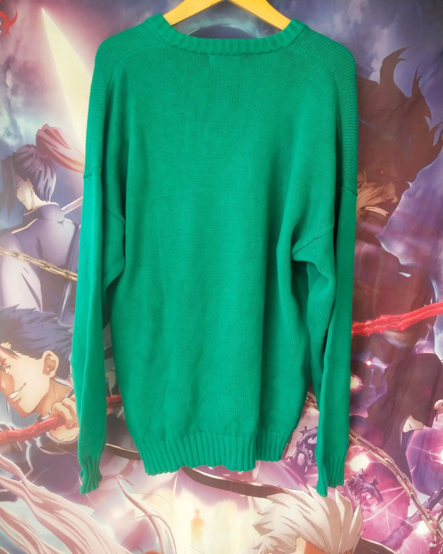 Vintage Vintage Antigua Green Golf Course Japan Knitwear Sweater Size US L / EU 52-54 / 3 - 4 Thumbnail
