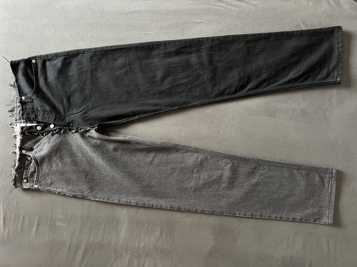 Maison Margiela Maison Margiela Two-Tone Jeans Size US 33 - 1 Thumbnail