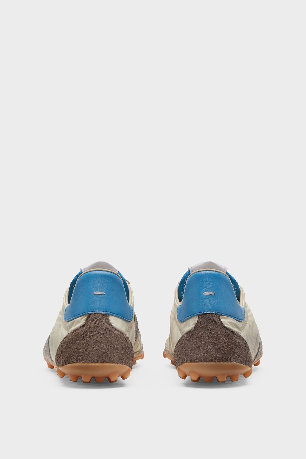 Maison Margiela os11x0326 Sprinters Nylon & Leather Low-Top Sneakers Size US 12 / EU 45 - 3 Thumbnail