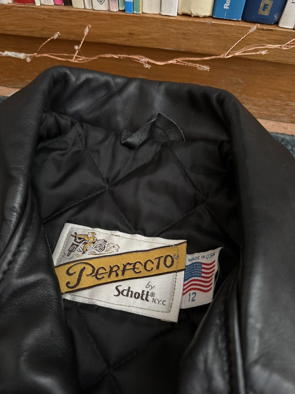 Schott Schott NYC perfecto leather jacket 618 Size XL / US 12-14 / IT 48-50 - 6 Thumbnail