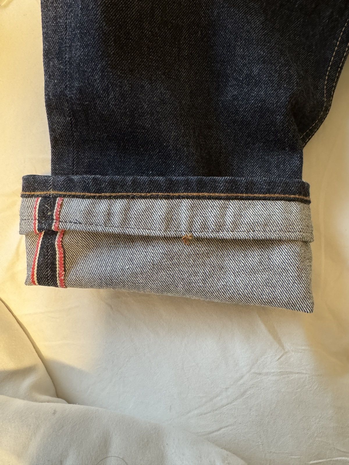 Ground Cover Ground Cover US-GROWN RAW STRAIGHT LEG JEANS Size US 32 / EU 48 - 7 Thumbnail