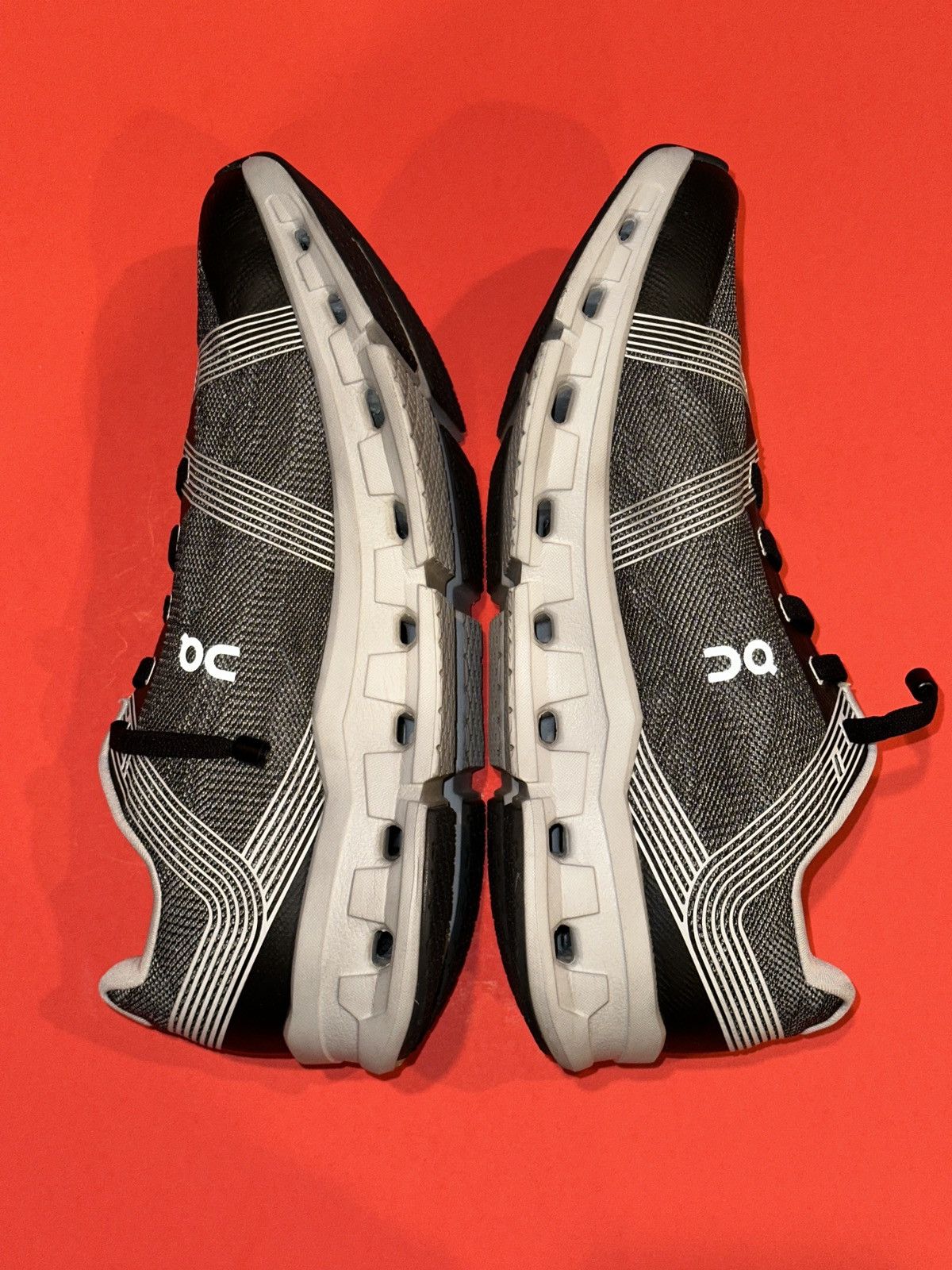 On On Cloud On Running Shoes Black Grey Glacier Road Men’s 9.5 Size US 9.5 / EU 42-43 - 4 Thumbnail