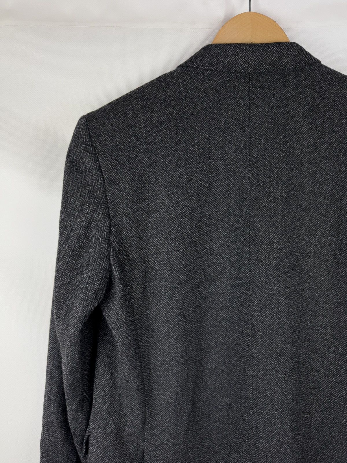 Canali Canali men’s herringbone wool tweed blazer jacket sportcoat Size 42R - 13 Thumbnail