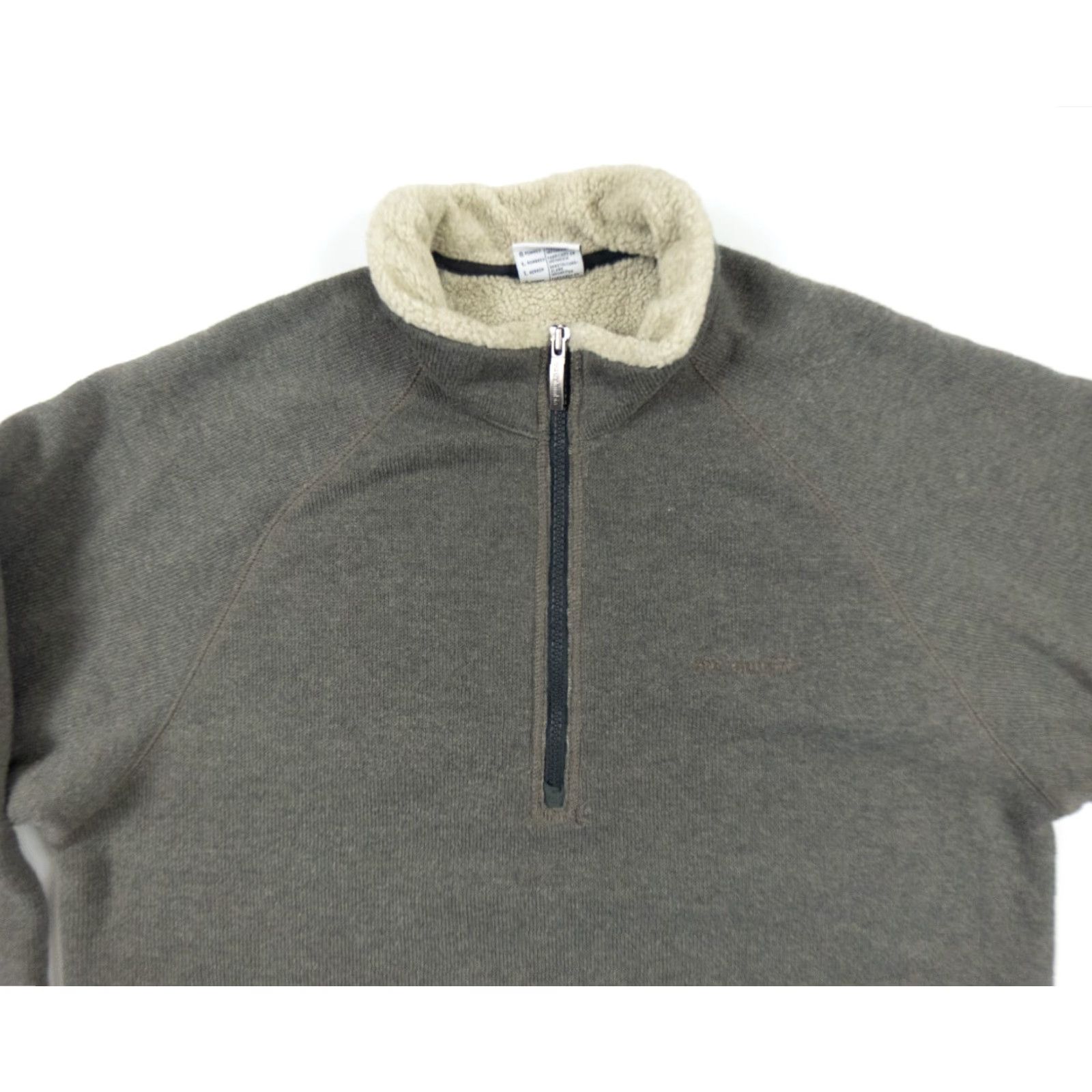 Vintage Columbia Jacket Men’s Large Brown Fleece 1/2 Zip Pullover Adult Long Sleeve Regular Size Unisex Size US L / EU 52-54 / 3 - 2 Thumbnail