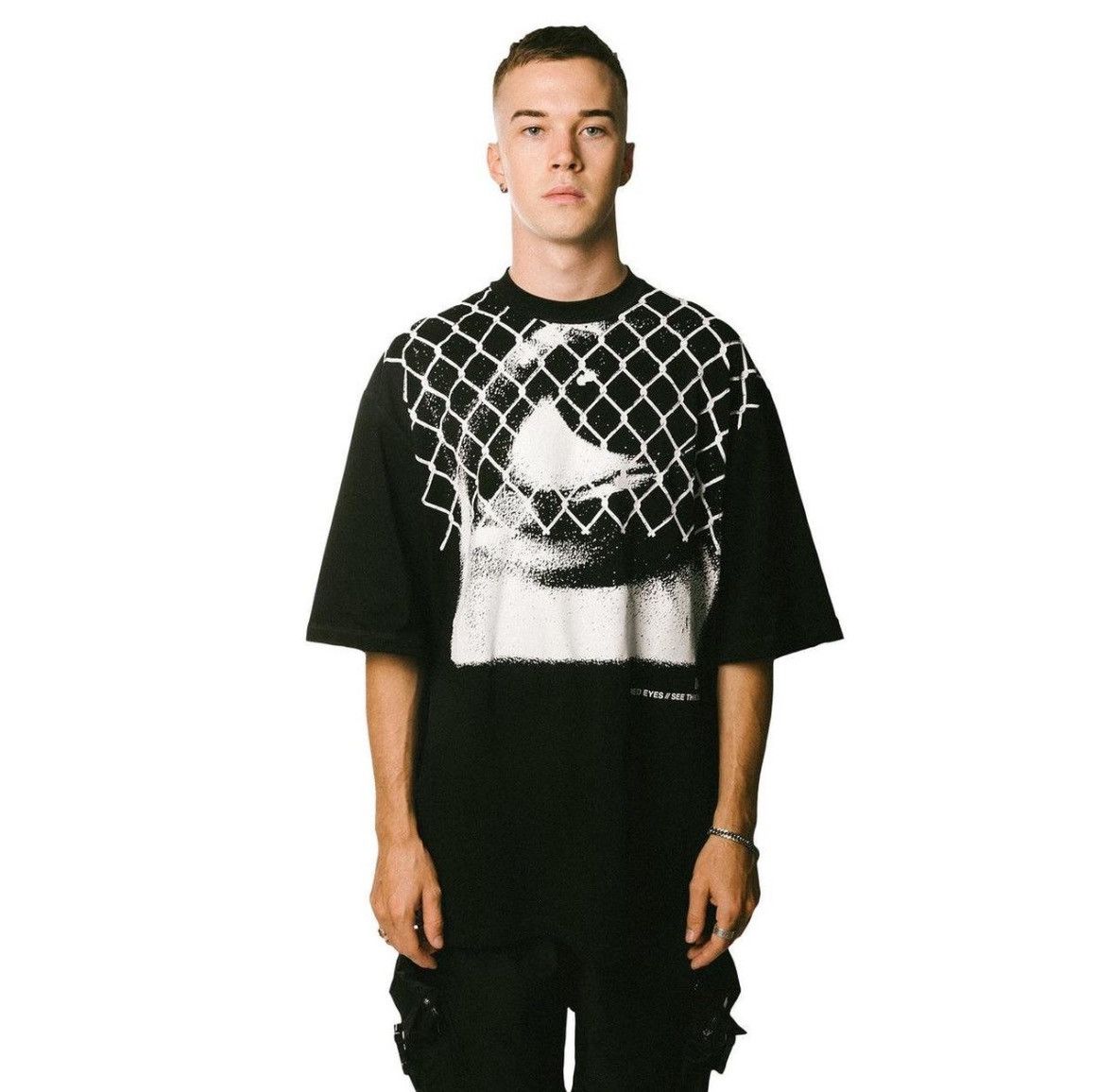 Other × Vintage BANX Wired Eyes Tshirt Black Size US XL / EU 56 / 4 - 3 Thumbnail