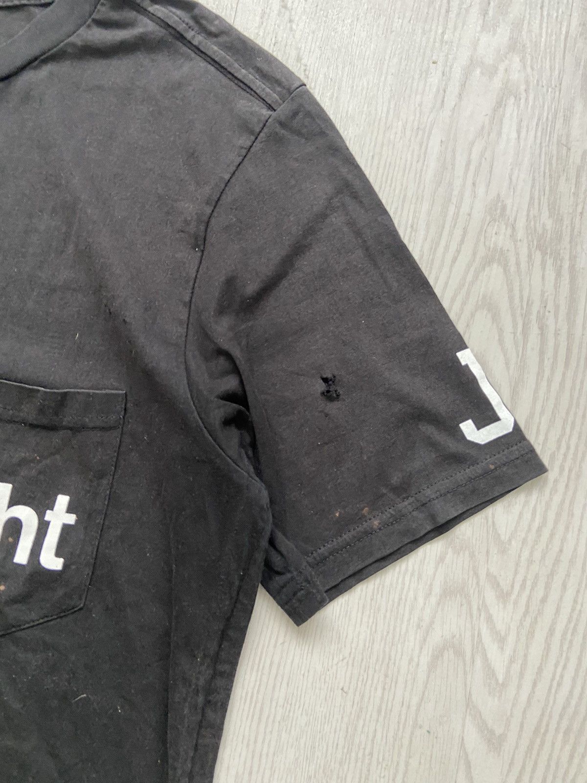Number (N)ine SS16 ‘Might Be Right’ By Takahiromiyashita Black Tshirt Size US M / EU 48-50 / 2 - 6 Thumbnail