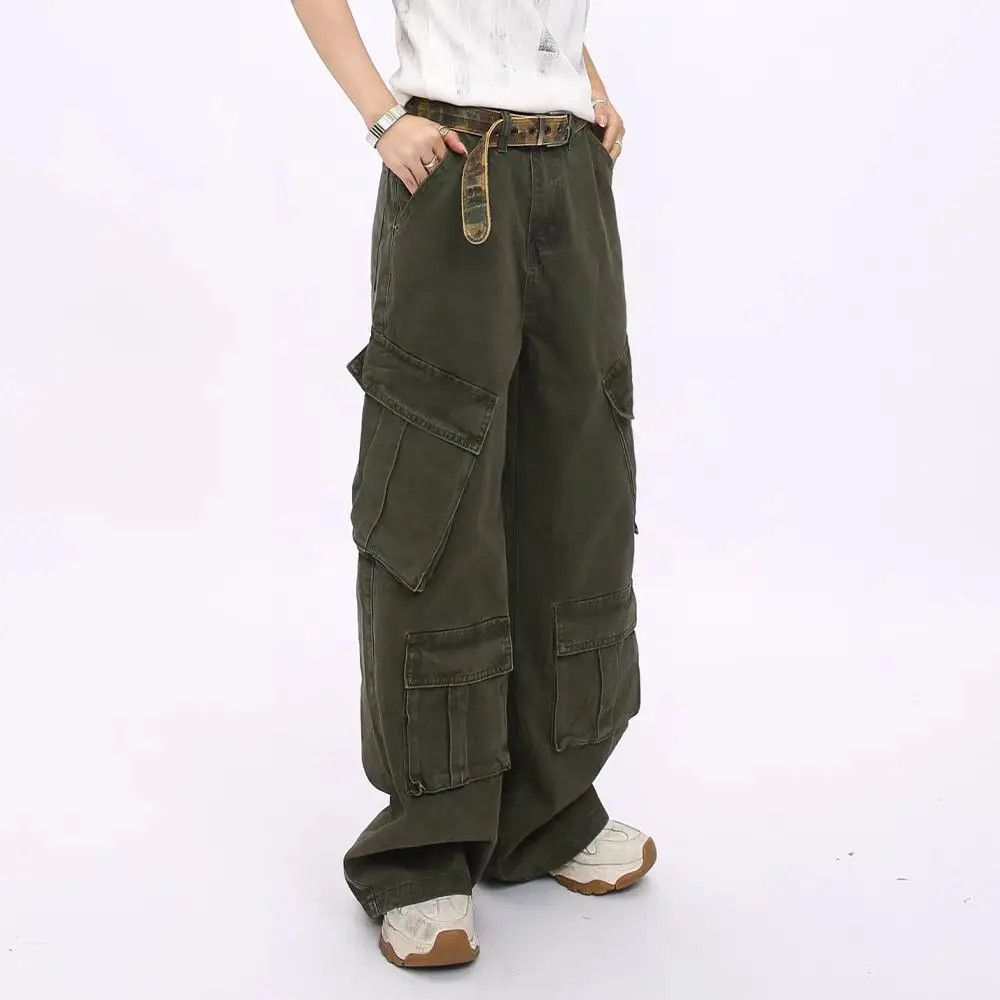 Designer × Japanese Brand Vintage Streetwear Harajuku Loose Casual Pants Size US 33 - 1 Thumbnail