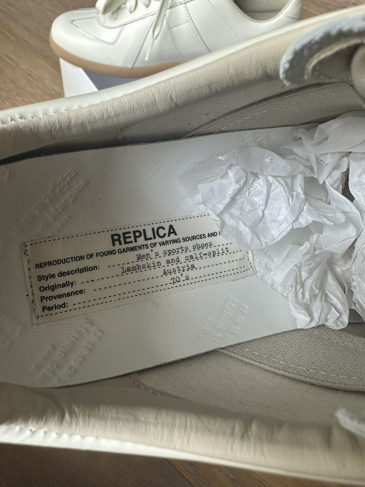 Maison Margiela Maison Margiela Replica Sneakers Size US 8 / EU 41 - 8 Thumbnail