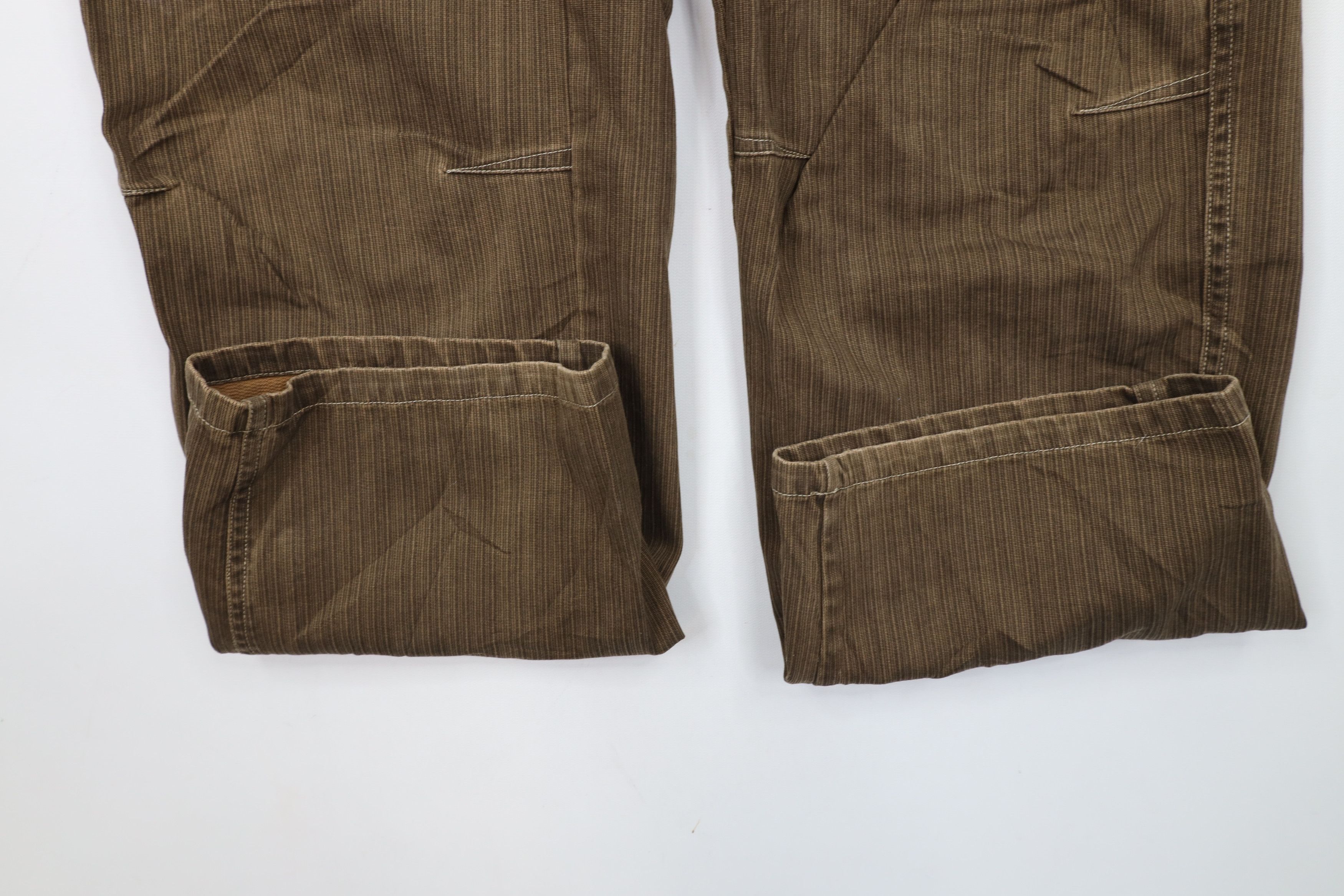 Kuhl × Vintage Vintage Kuhl Mountain Striped Ribbed Wide Leg Dungaree Pants Size US 32 / EU 48 - 10 Thumbnail