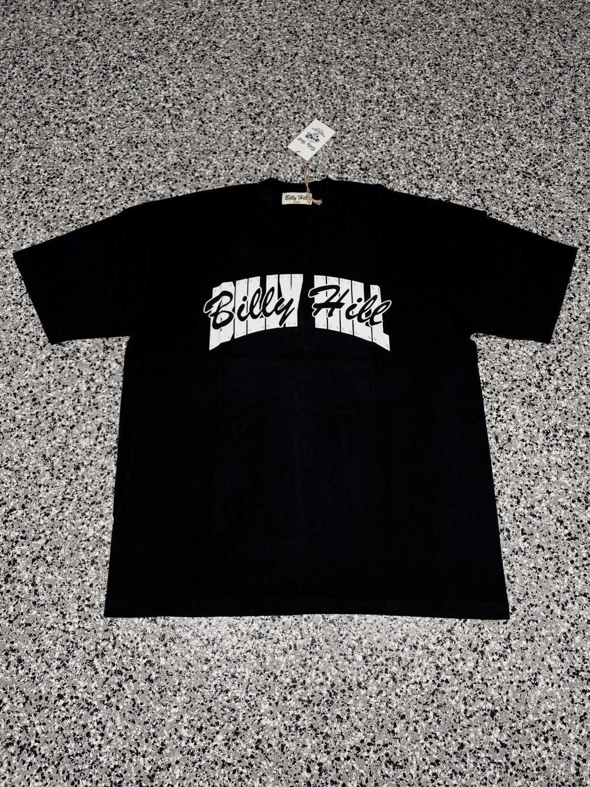 Billy Hill 2024 Billy Hill Black/White “Double Logo” T-Shirt Size XL Size US XL / EU 56 / 4 - 1 Thumbnail