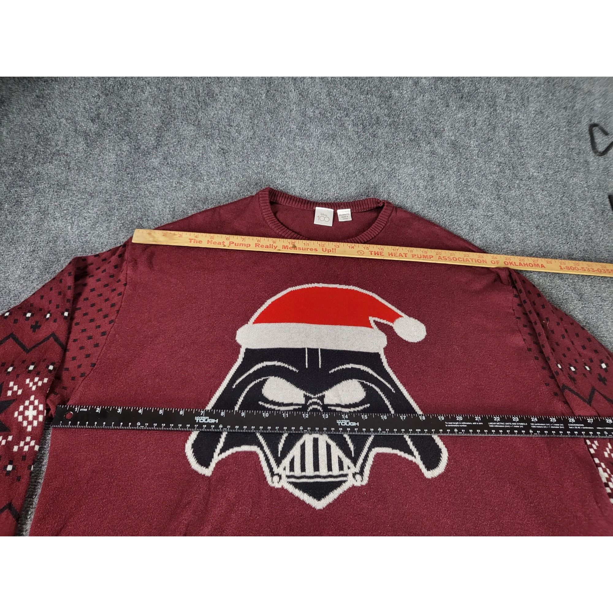 Disney Disney Darth Vader Ugly Christmas Sweater Men Sz XXL Graphic Size US XXL / EU 58 / 5 - 5 Thumbnail