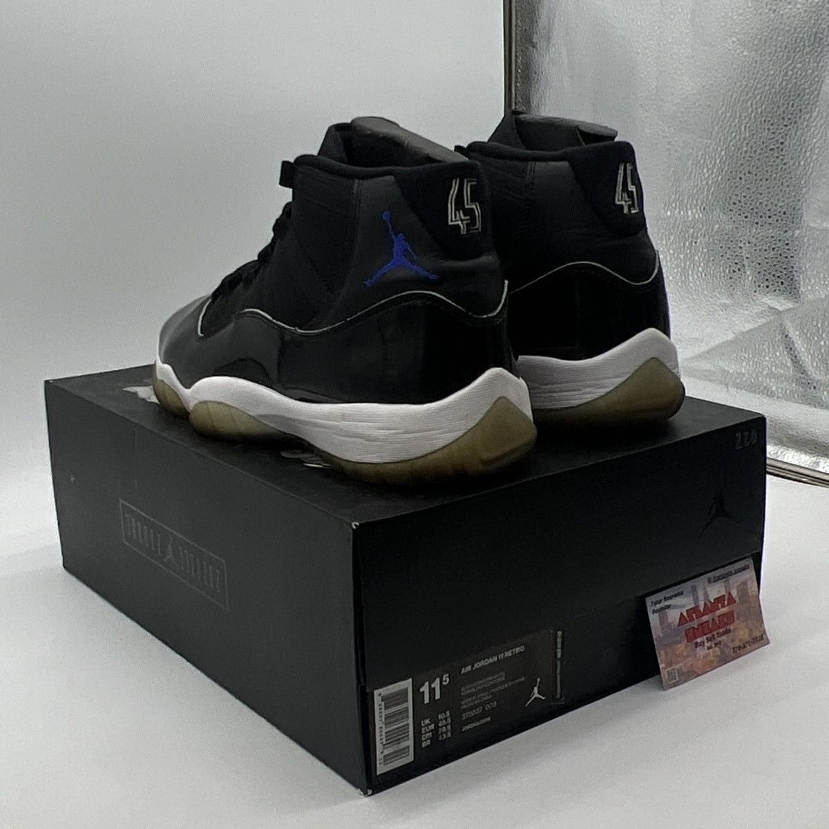 Jordan Brand Air Jordan 11 space jam Size US 11.5 / EU 44-45 - 4 Thumbnail