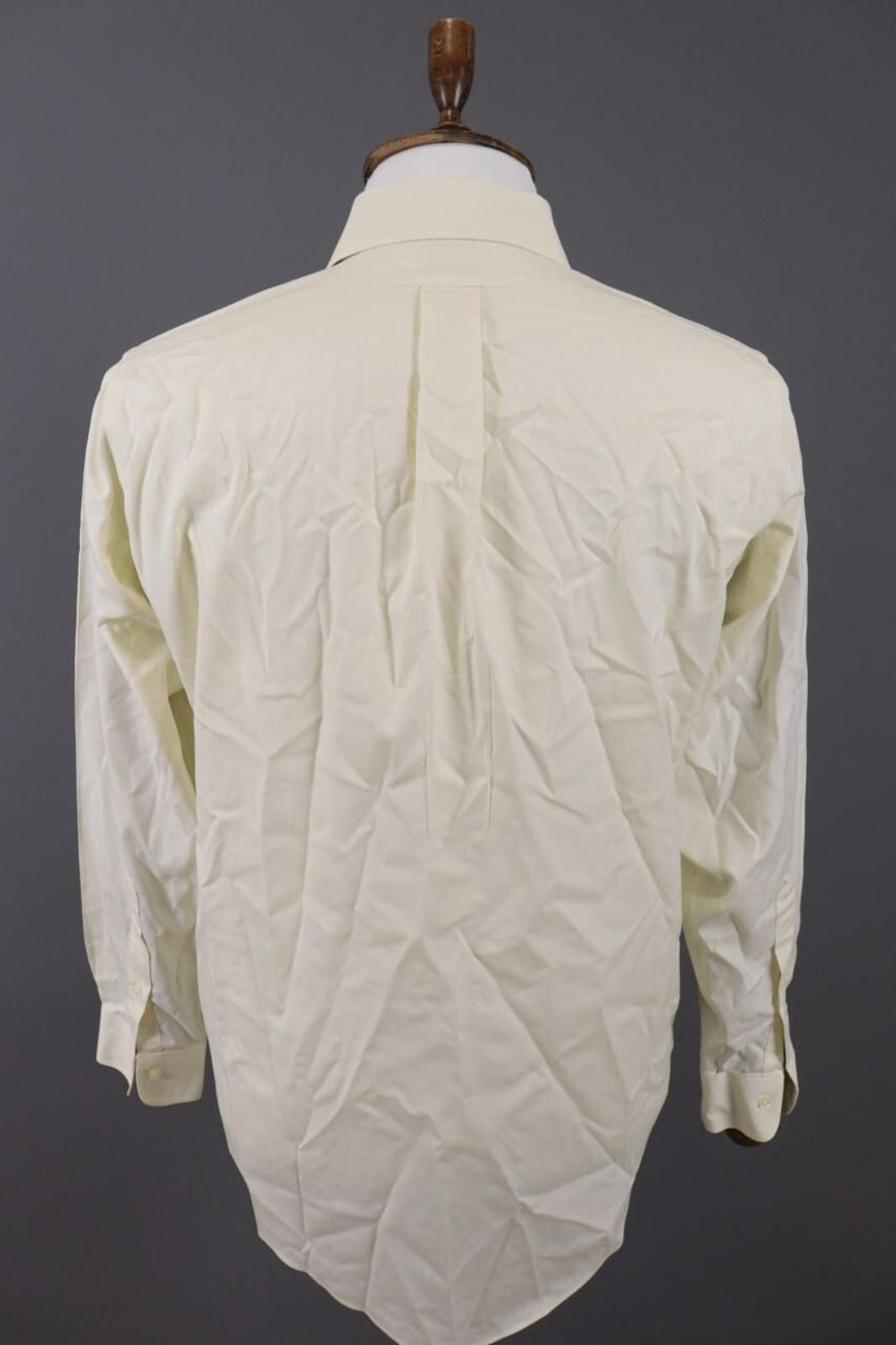 Brooks Brothers Brooks Brothers Yellow Button Down Dress Shirt Size 14 / 32 Size US M / EU 48-50 / 2 - 8 Thumbnail