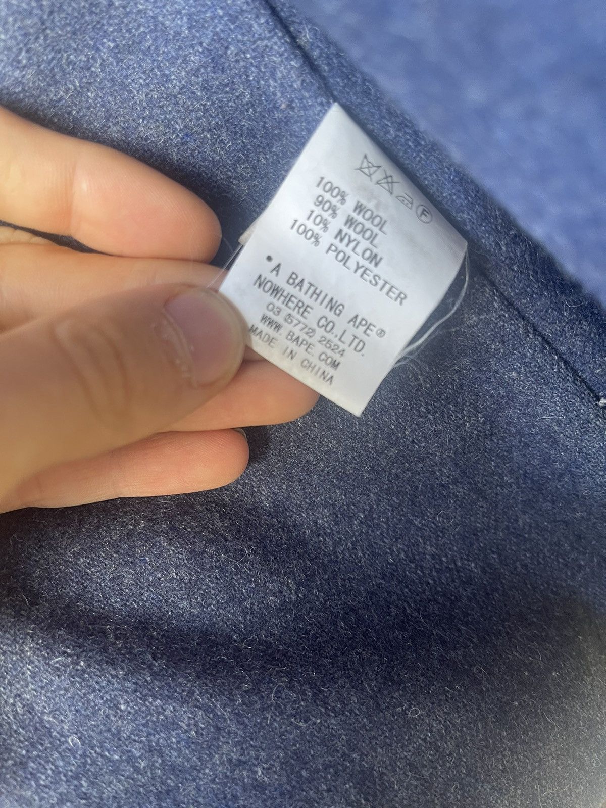 Bape Plaid Short Peacoat Size XXS / US 00 / IT 34 - 3 Thumbnail