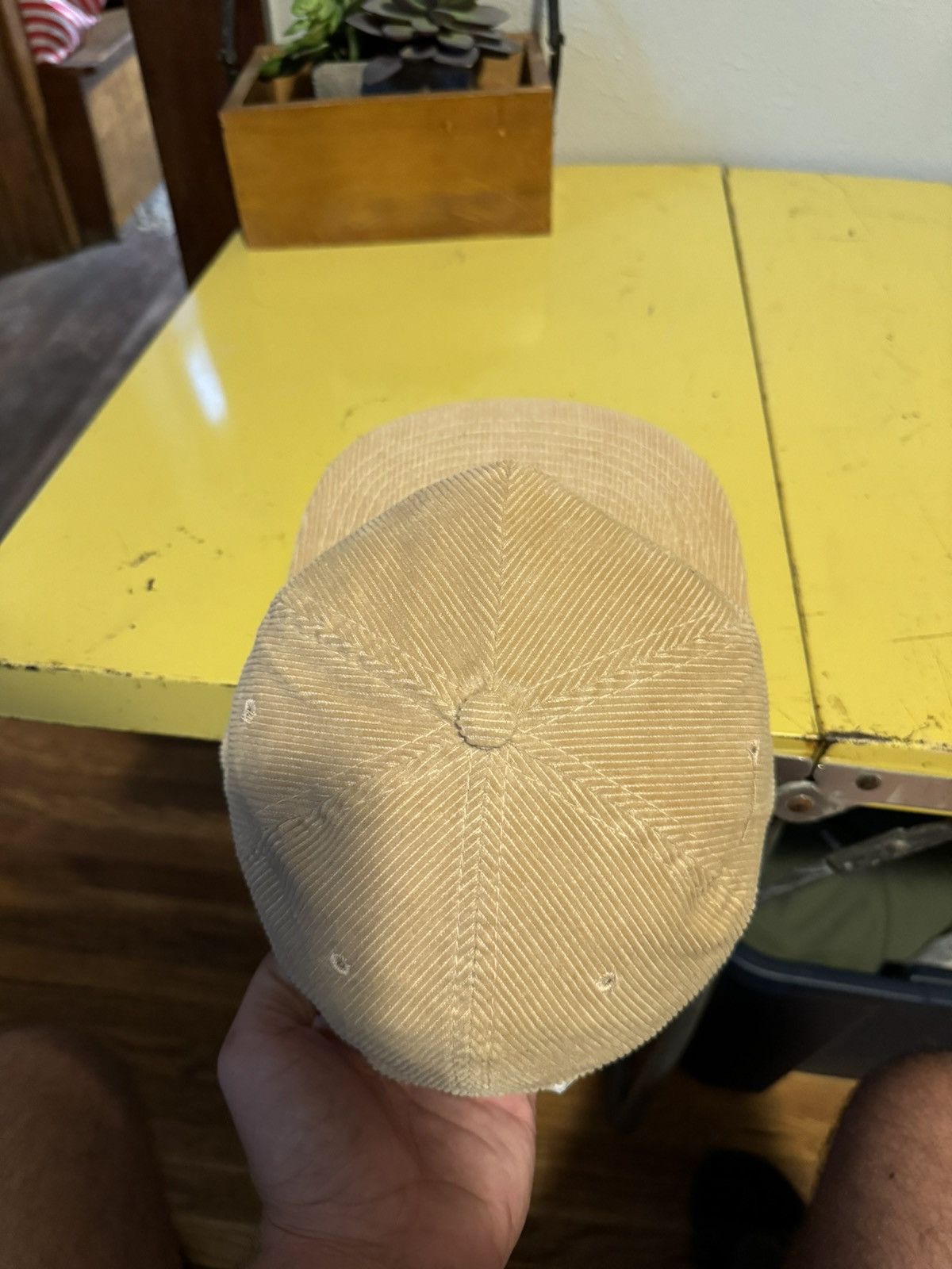 Vintage Vintage Corduory Trucker Hat Size ONE SIZE - 4 Thumbnail
