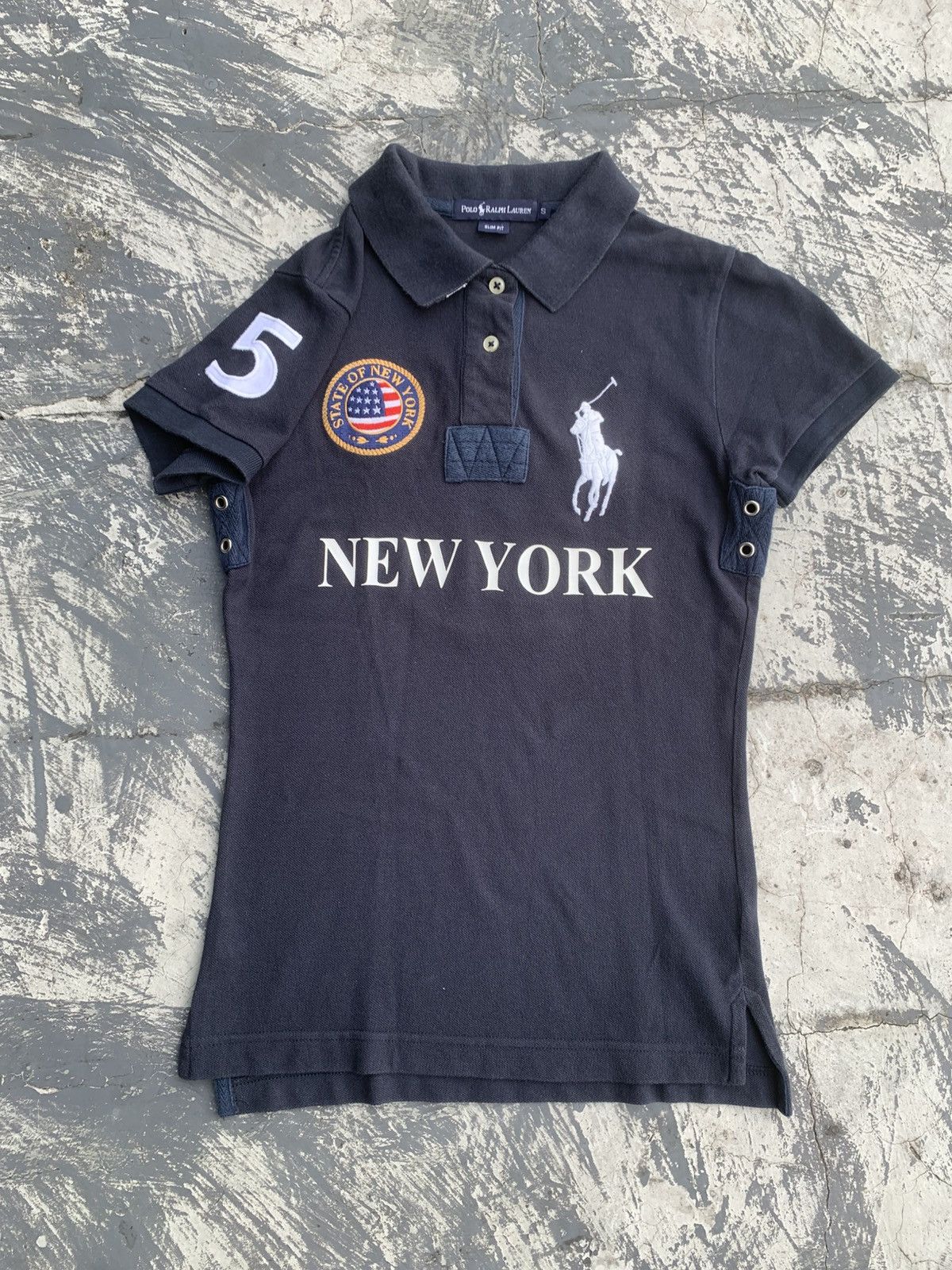 Polo Ralph Lauren Polo Ralph Laurent New York #5 Big Pony Chief Keef S Size S / US 4 / IT 40 - 4 Thumbnail