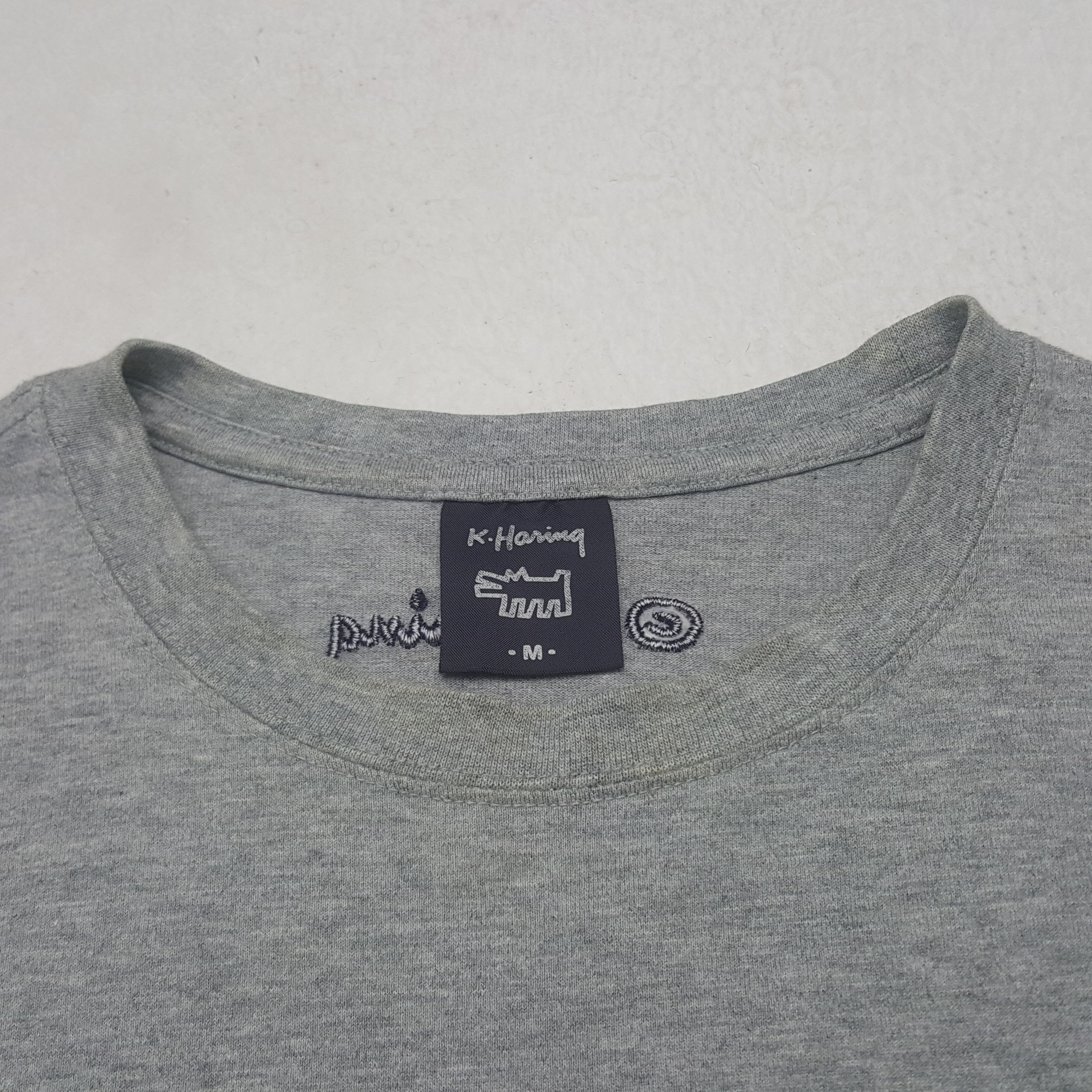 Keith Haring Vintage Keith Haring Skateboard Tshirt Size US M / EU 48-50 / 2 - 5 Thumbnail