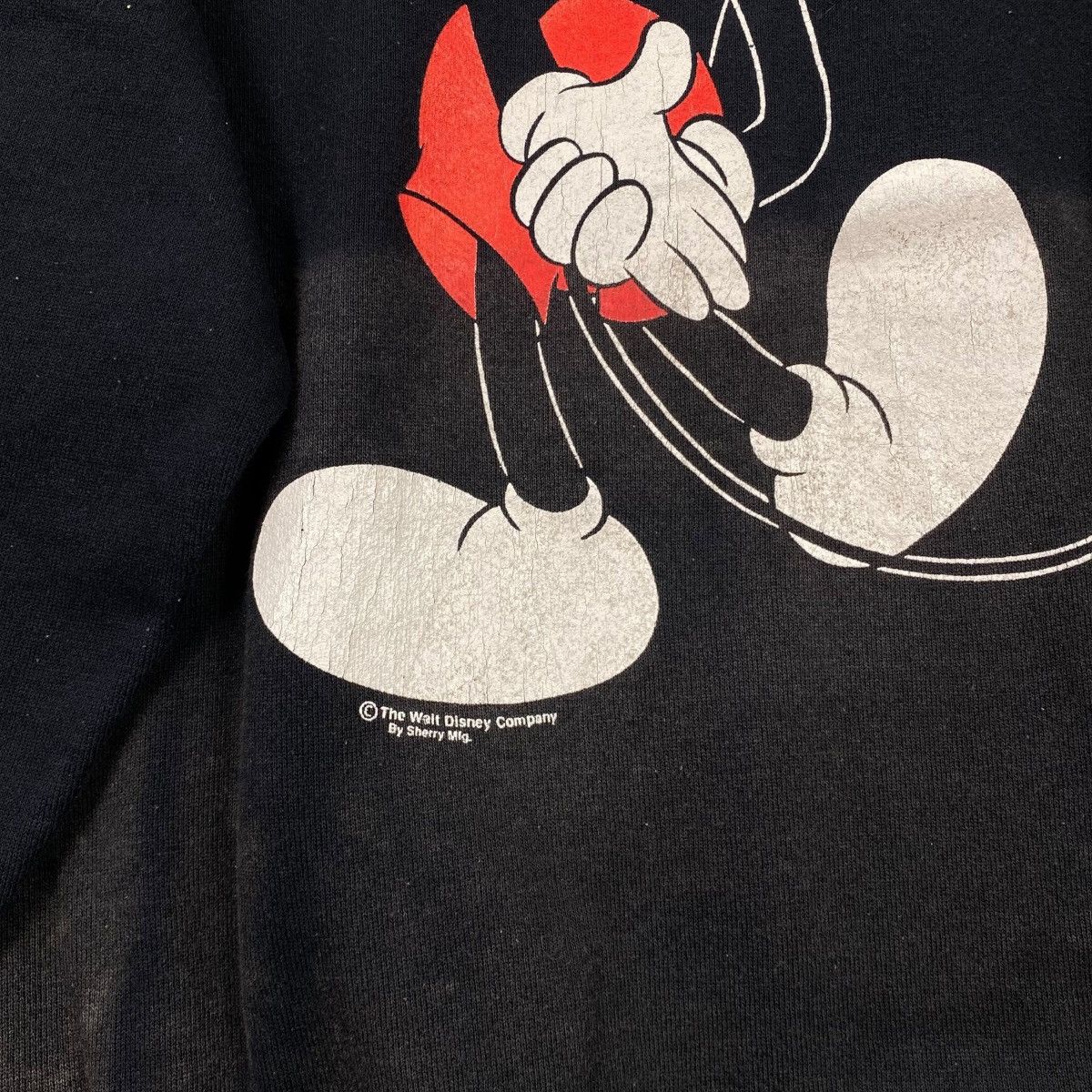 Mickey Mouse × Tultex × Vintage Vintage 90's MICKEY MOUSE CALIFORNIA Faded Crewneck Size US L / EU 52-54 / 3 - 7 Thumbnail