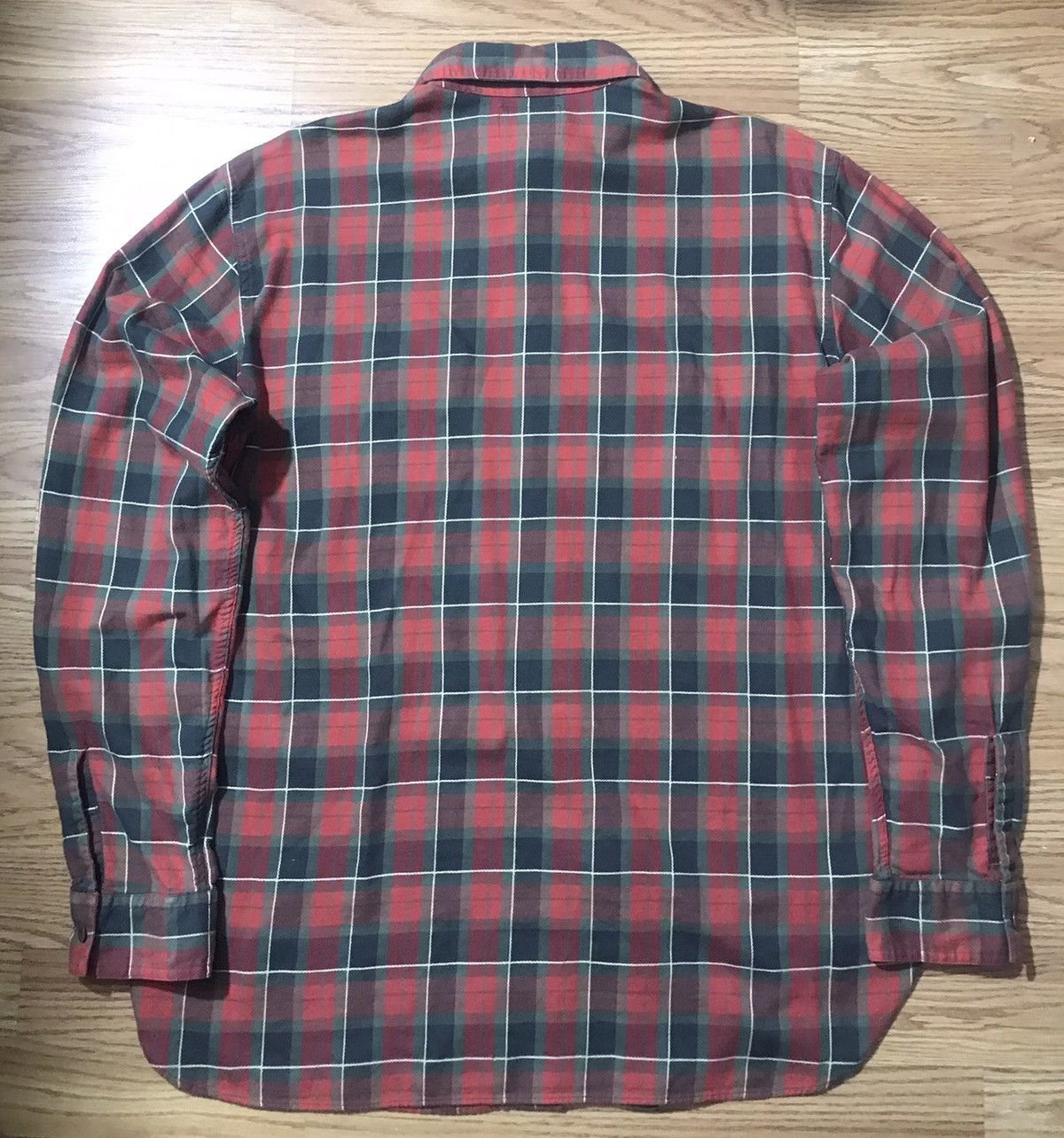Polo Ralph Lauren × Ralph Lauren × Vintage Ralph Lauren RLX Vintage 90s Flannel Button Up Shirt Large Size US L / EU 52-54 / 3 - 2 Thumbnail
